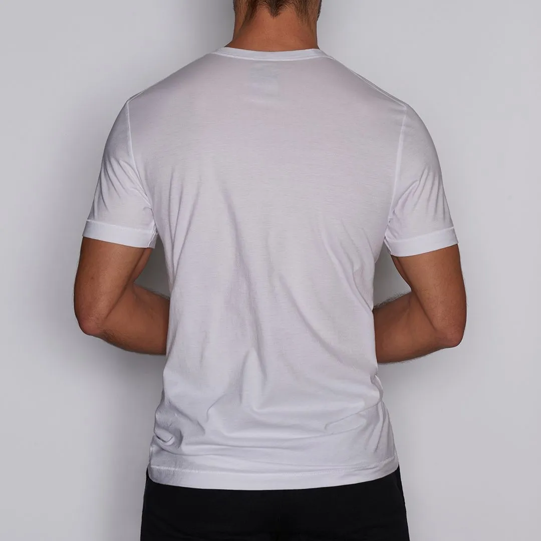 Layers Slim Crew Neck T-Shirt White