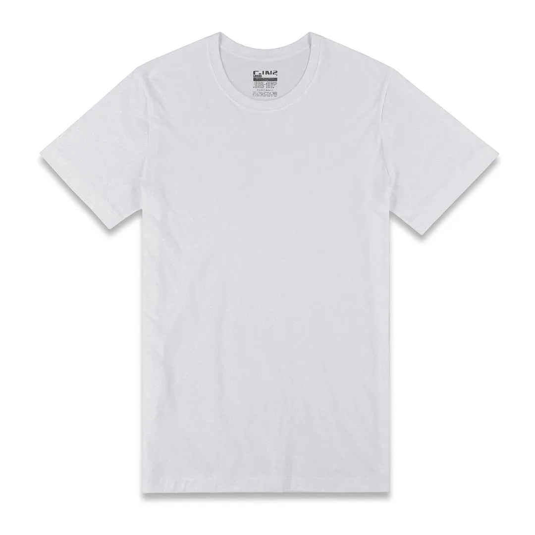Layers Slim Crew Neck T-Shirt White