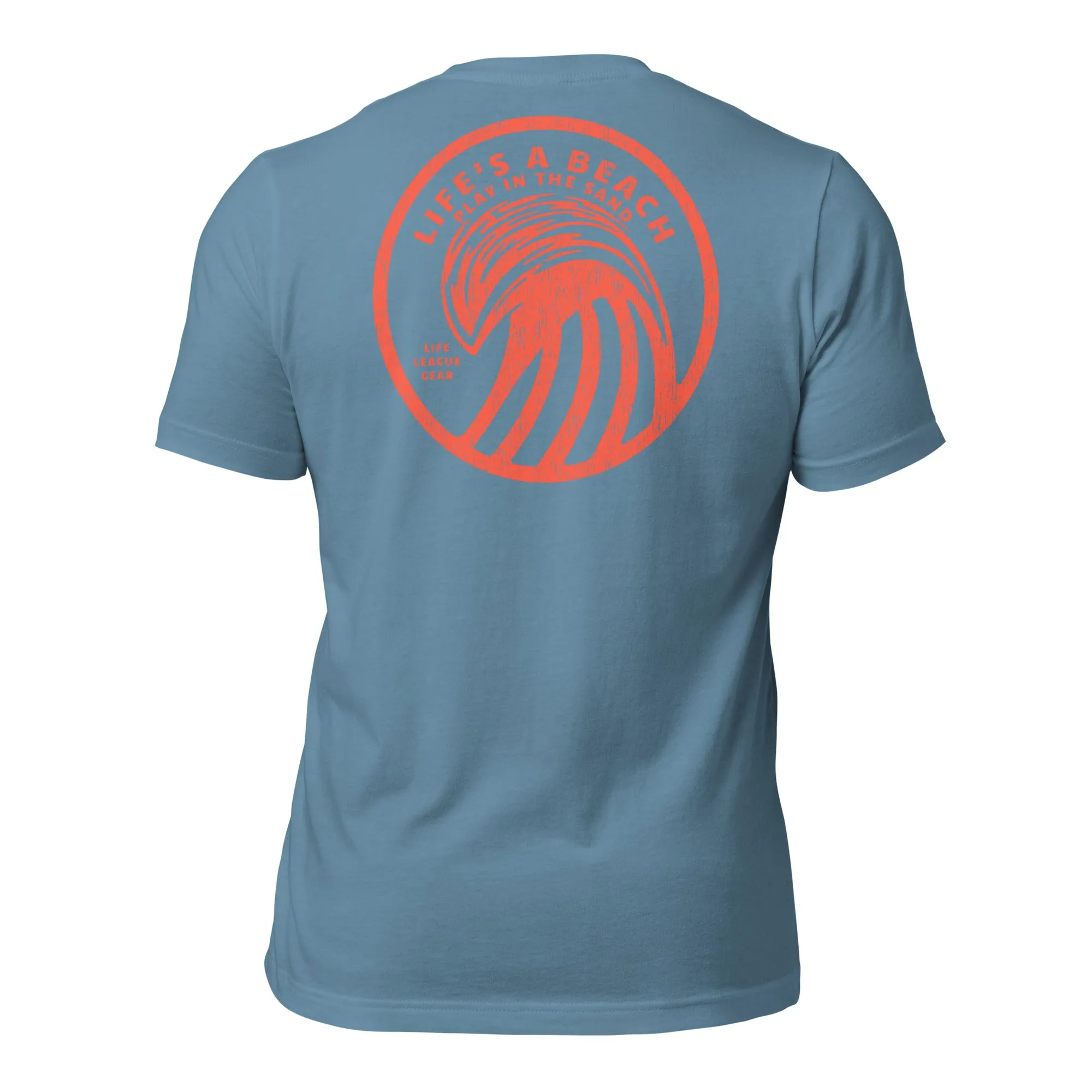Life League Gear - LIFE'S A BEACH PLAY IN THE SAND - Unisex T-Shirt