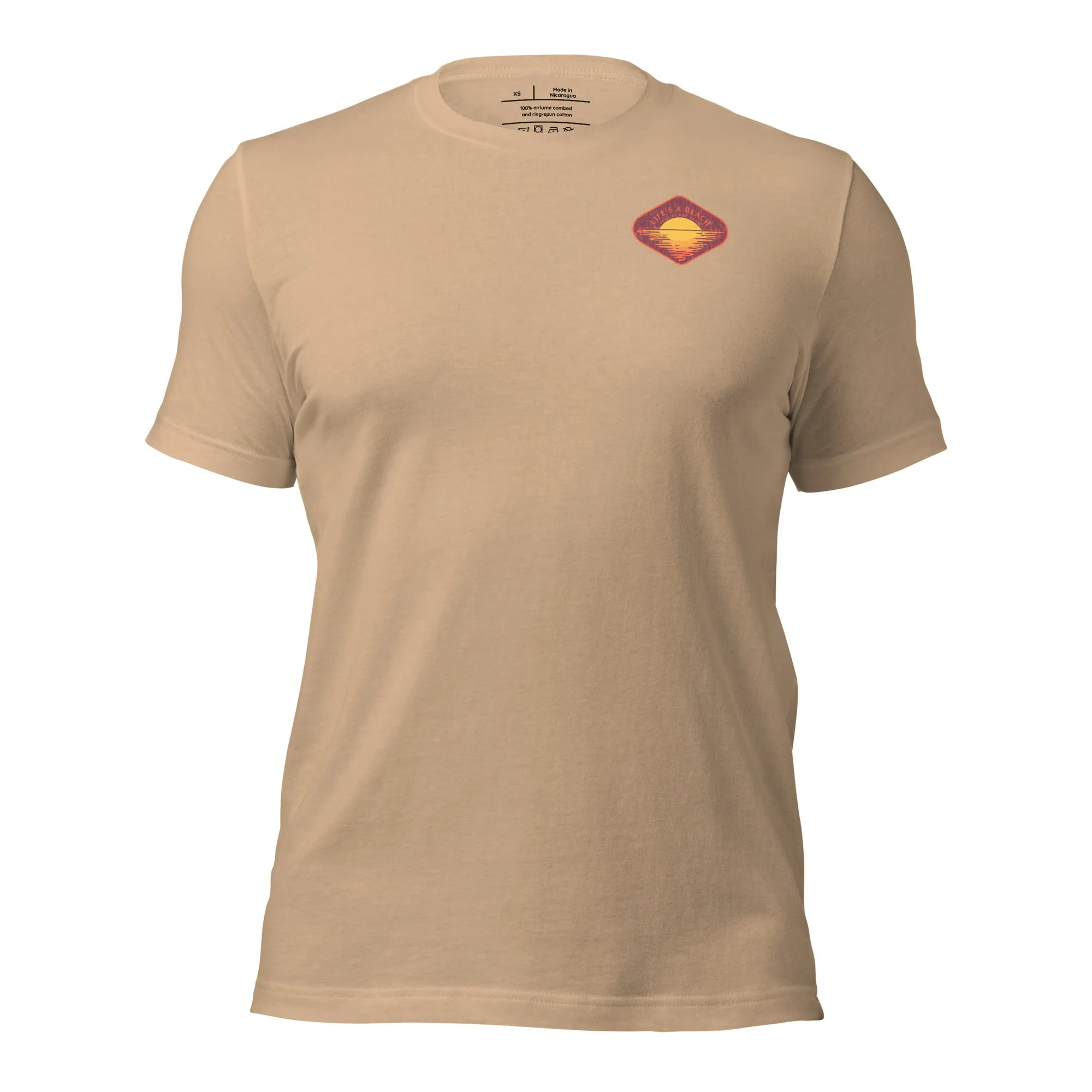 Life League Gear - LIFE'S A BEACH PLAY IN THE SAND - Unisex T-Shirt