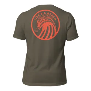 Life League Gear - LIFE'S A BEACH PLAY IN THE SAND - Unisex T-Shirt