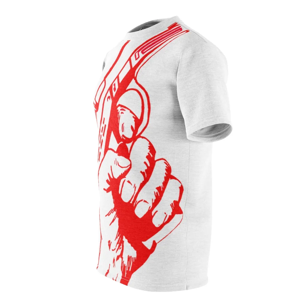 Loaded Red & White T