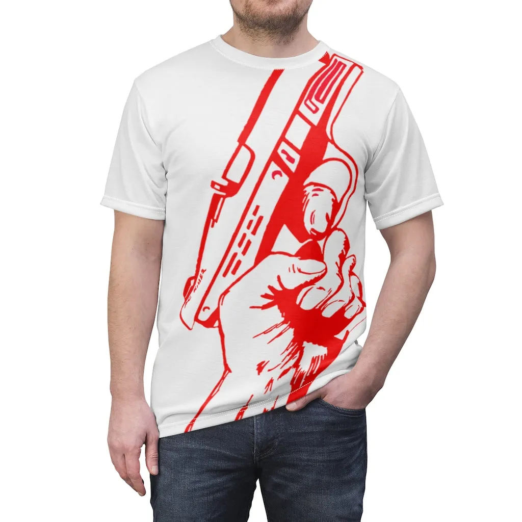 Loaded Red & White T