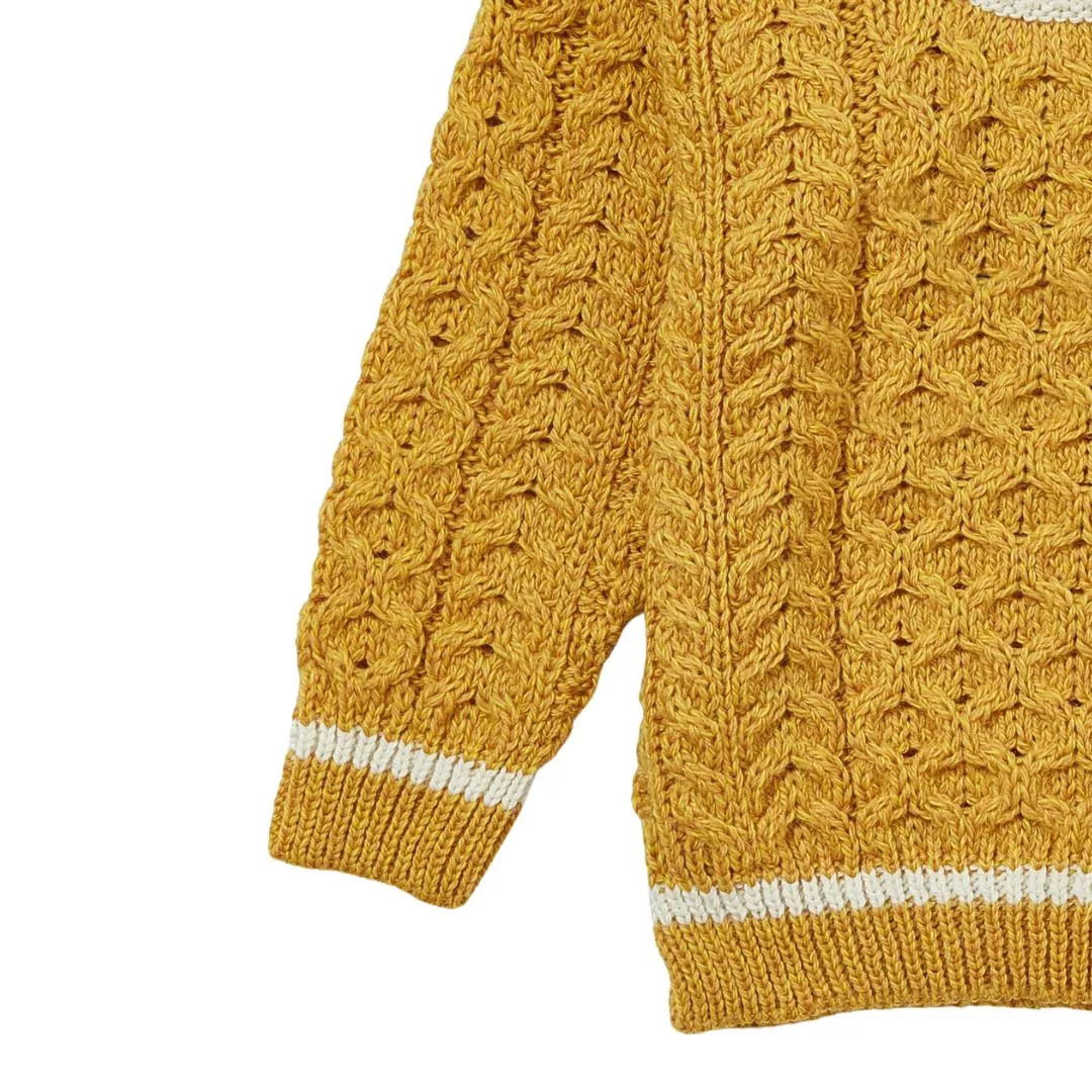 London Days Merino Children's Sweater - Sunshine