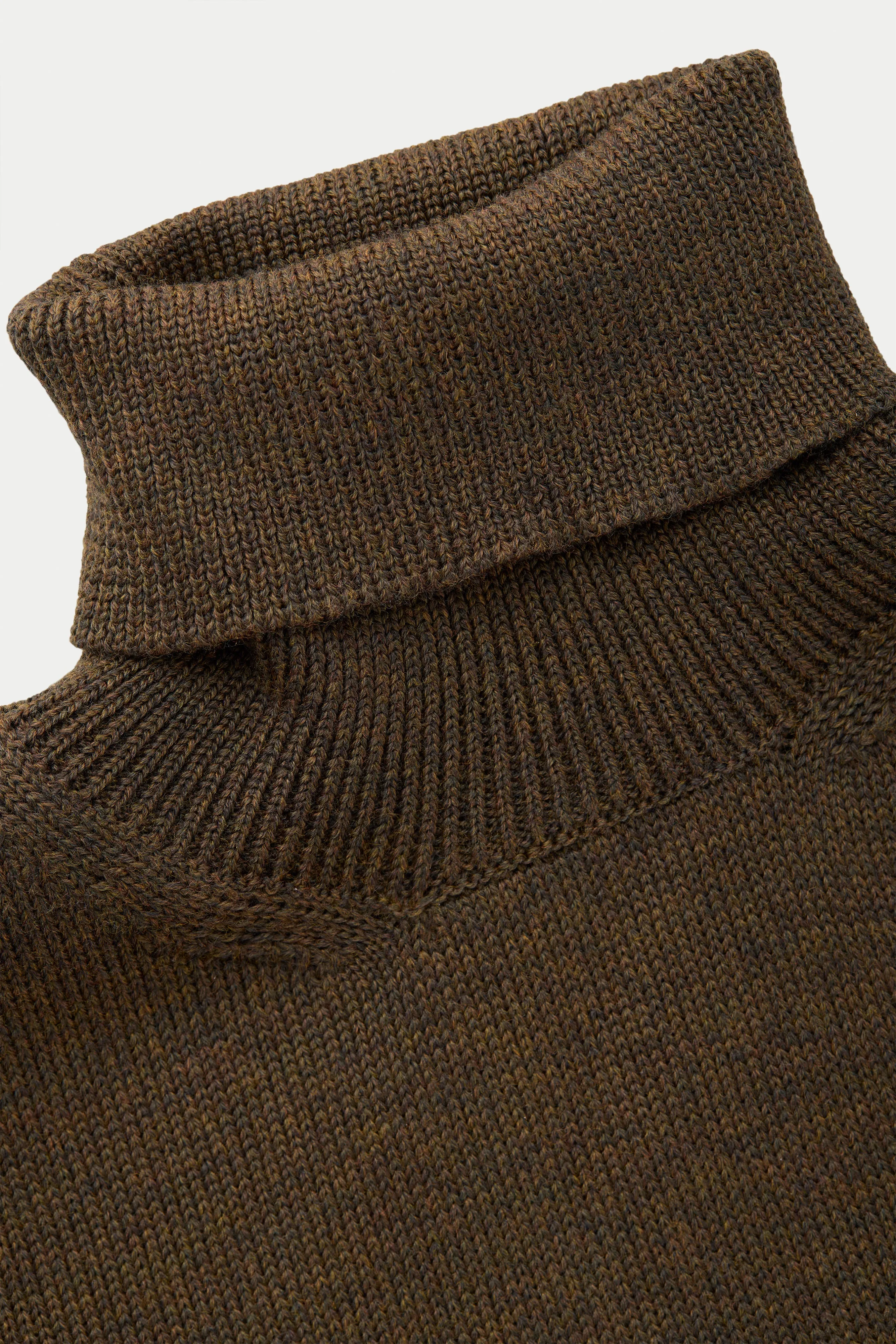 Long Sleeve Wool Knitted Turtleneck 3 Color Options