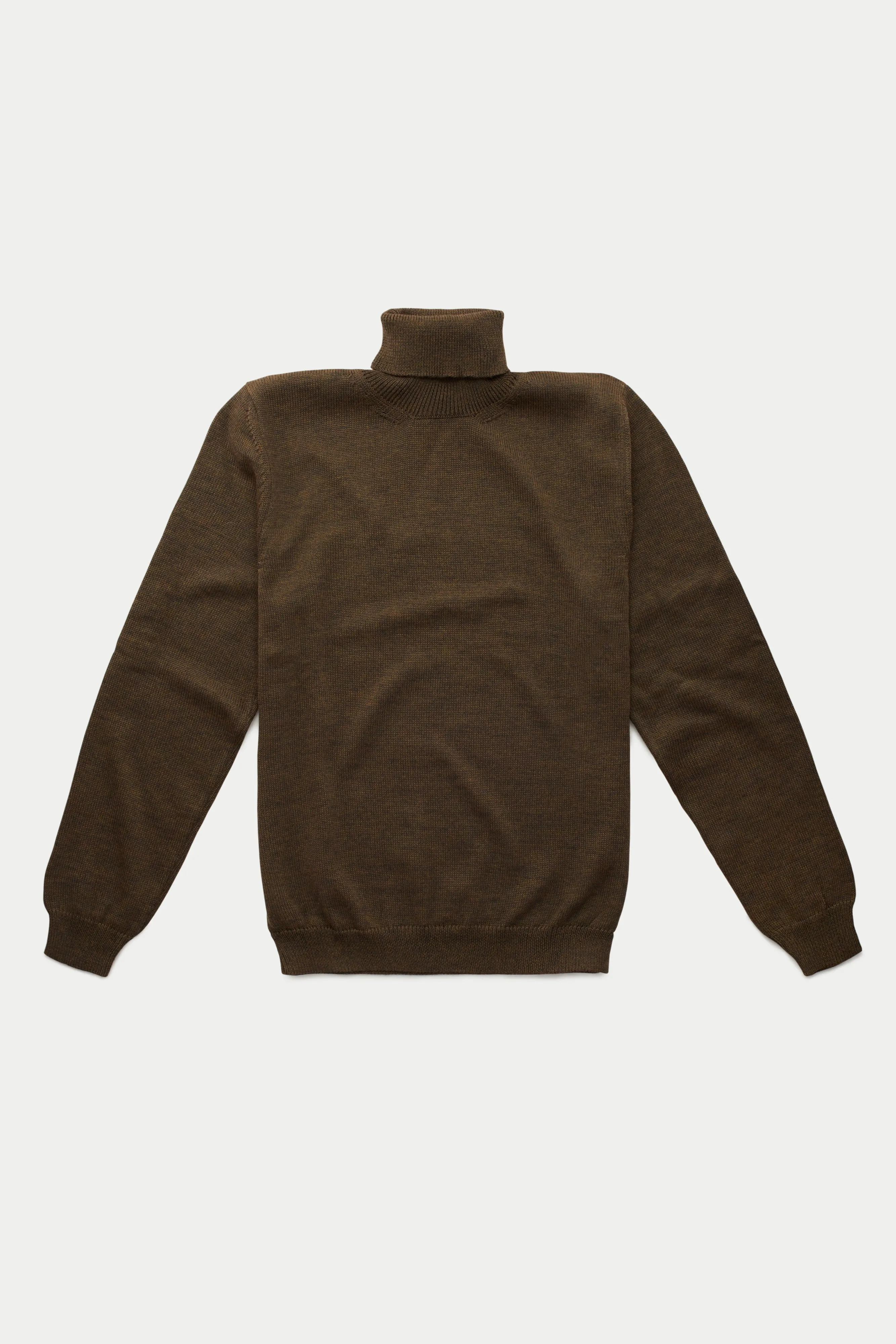 Long Sleeve Wool Knitted Turtleneck 3 Color Options