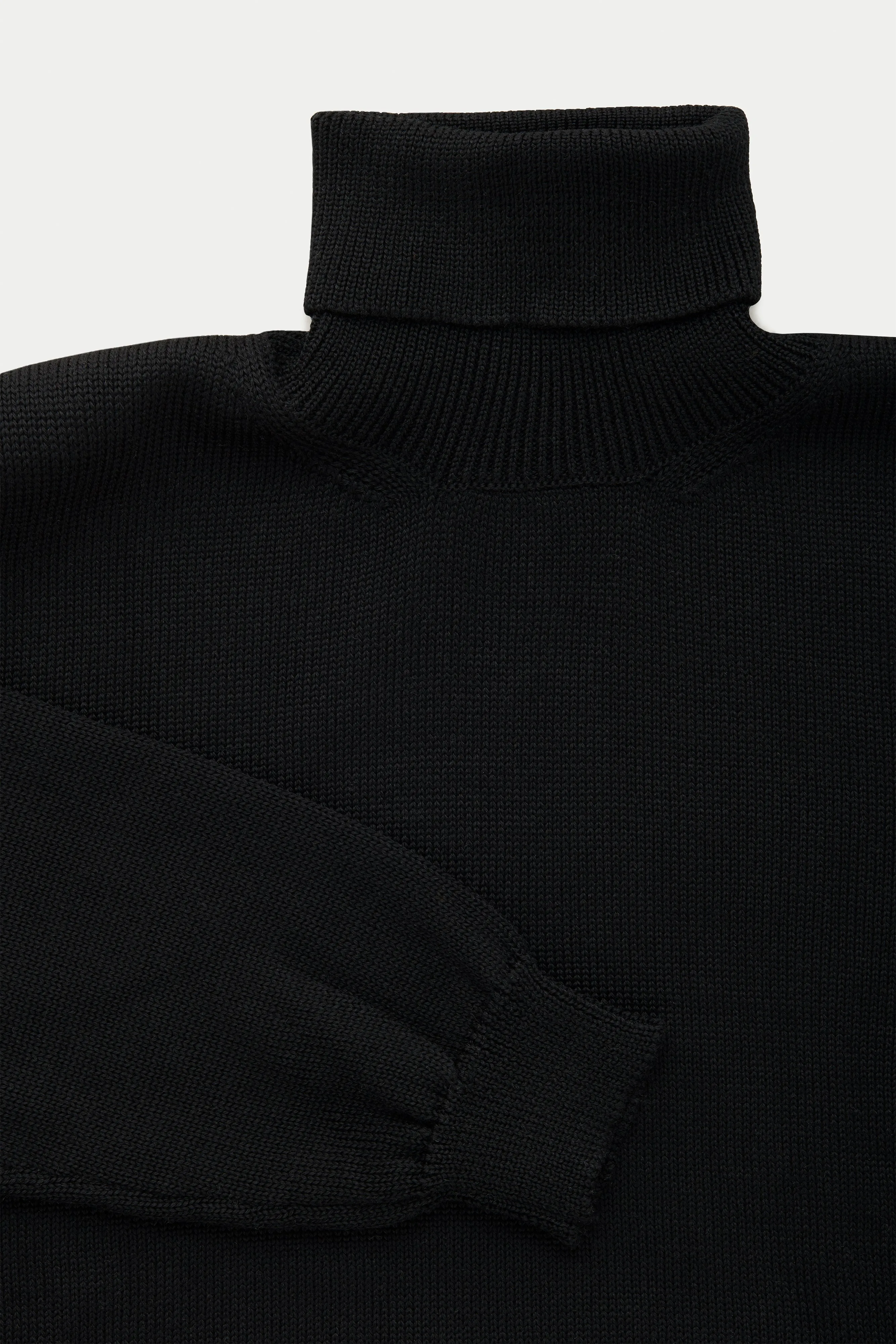 Long Sleeve Wool Knitted Turtleneck 3 Color Options