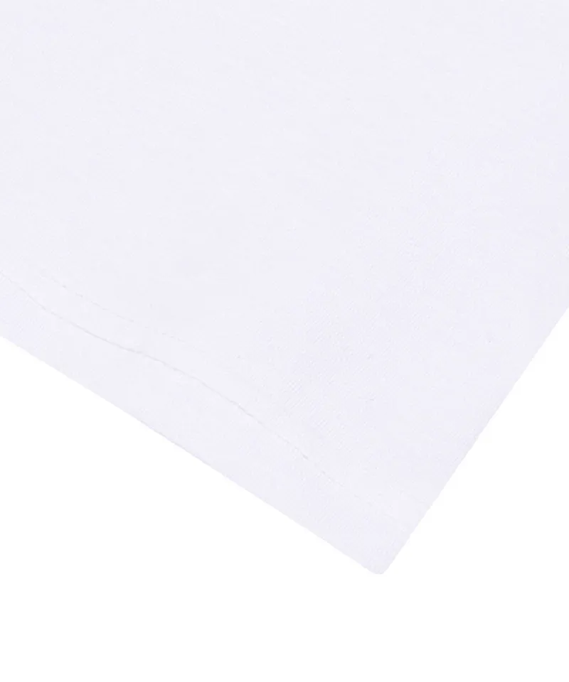 MACKY Golf: Soft Logo T-Shirt - White/Pink