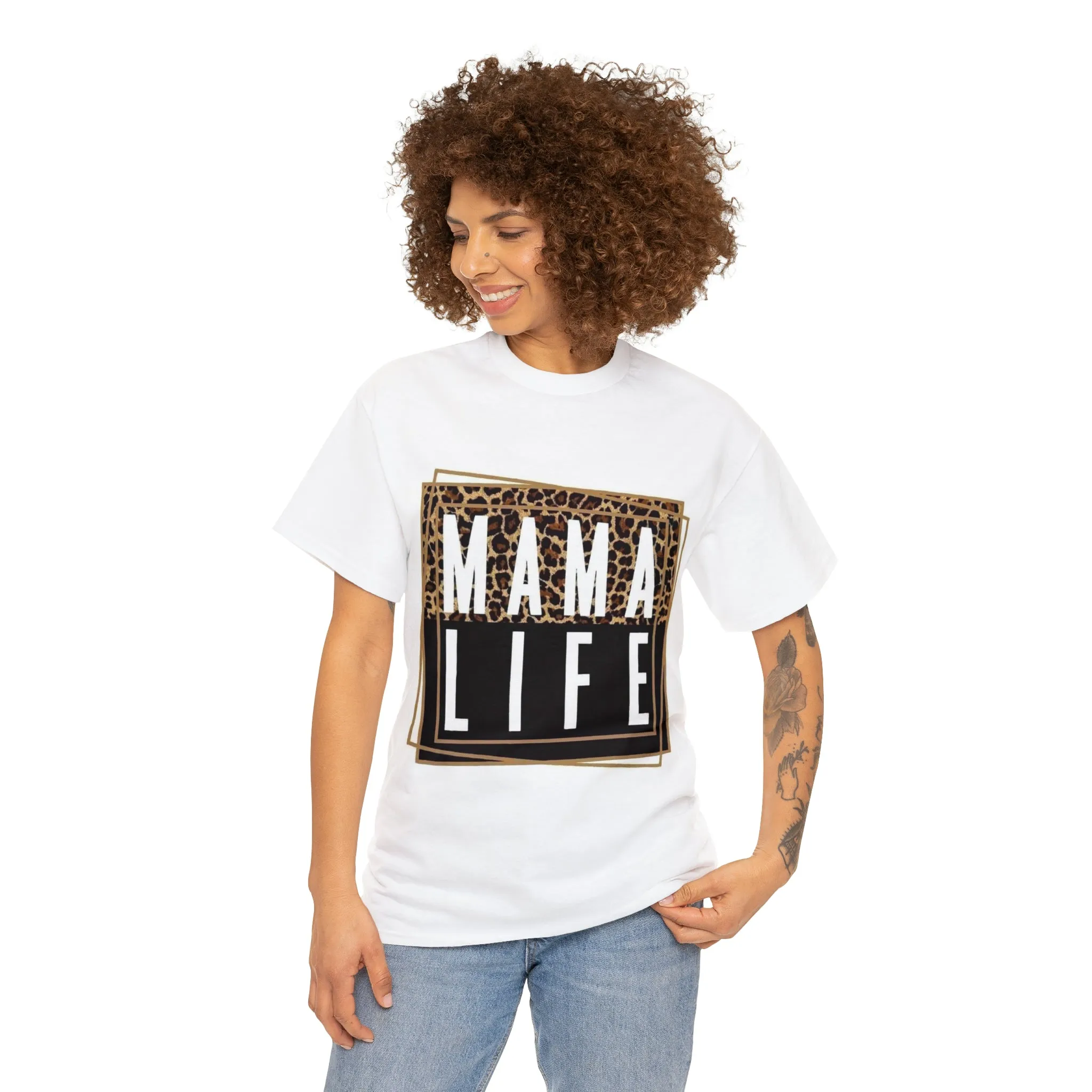 MAMA LIFE Unisex Heavy Cotton Tee
