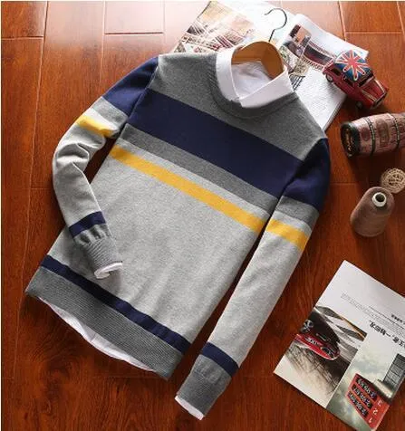 Men's Round Knitwear Sweater
