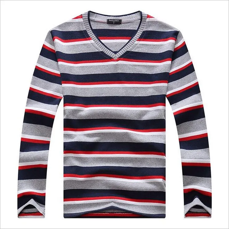 Men's V-Neck Knitwear Sweater
