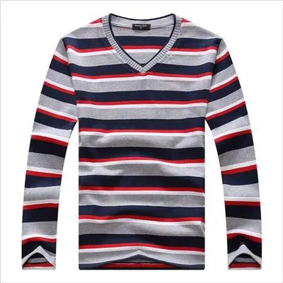Men's V-Neck Knitwear Sweater