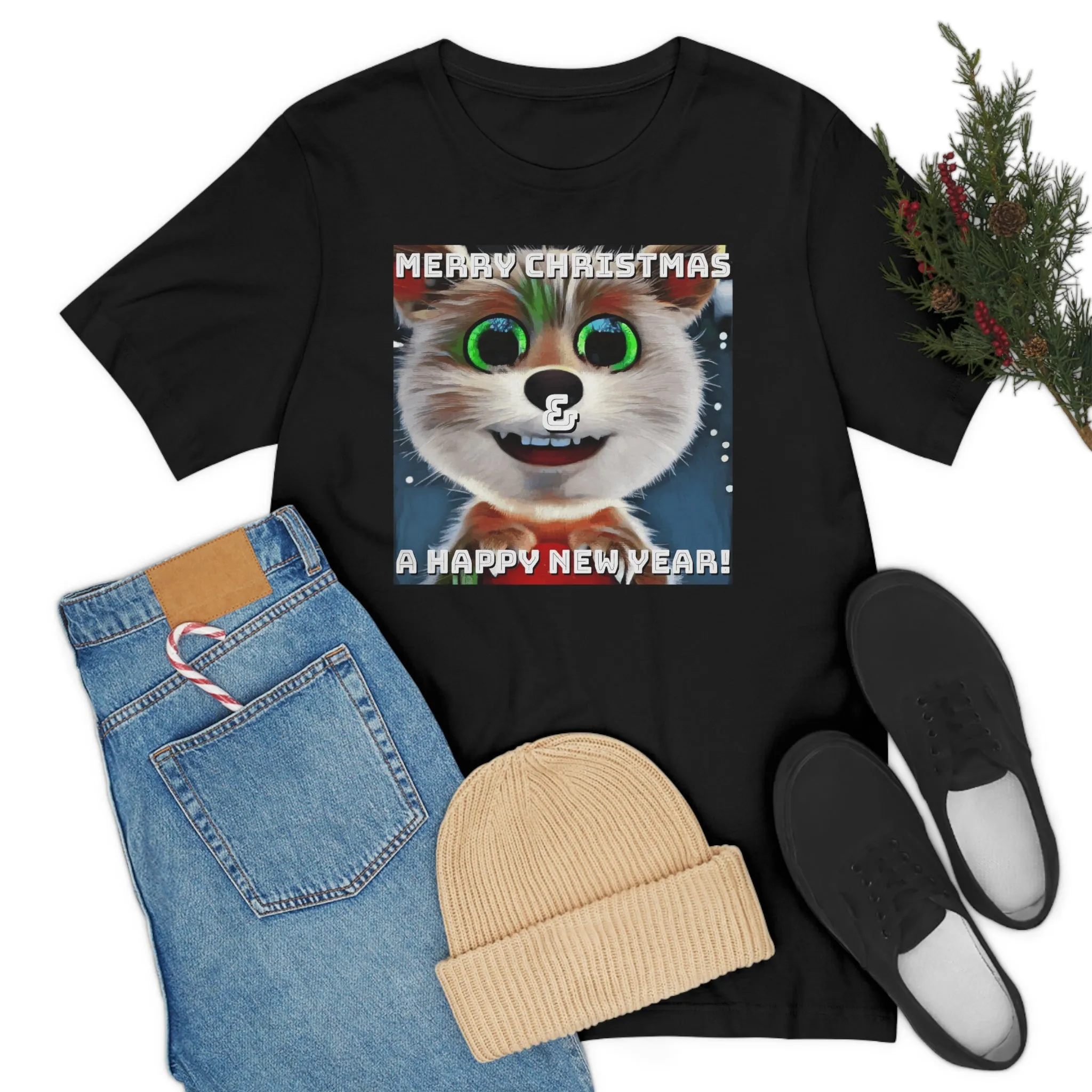Merry Christmas & a Happy New Year! Short Sleeve Tee