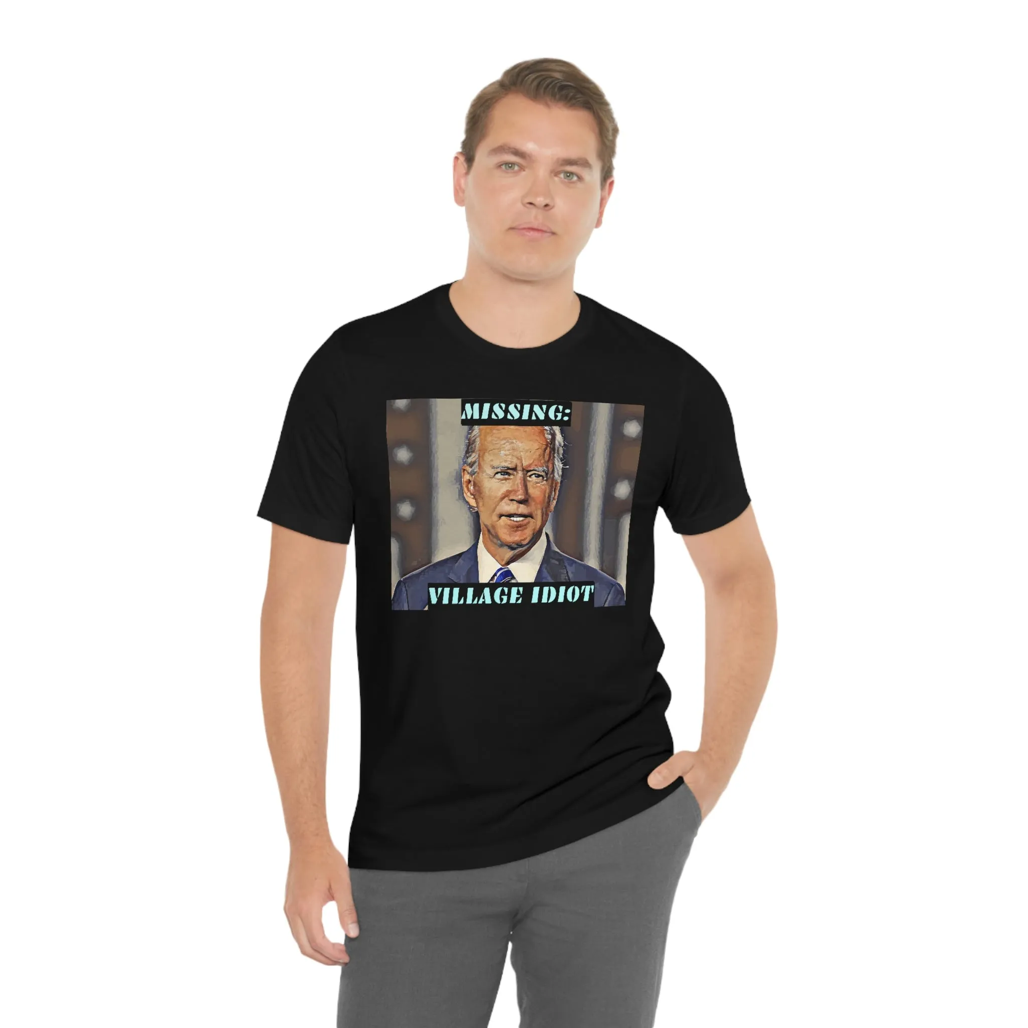Missing: Village Idiot Short Sleeve Tee