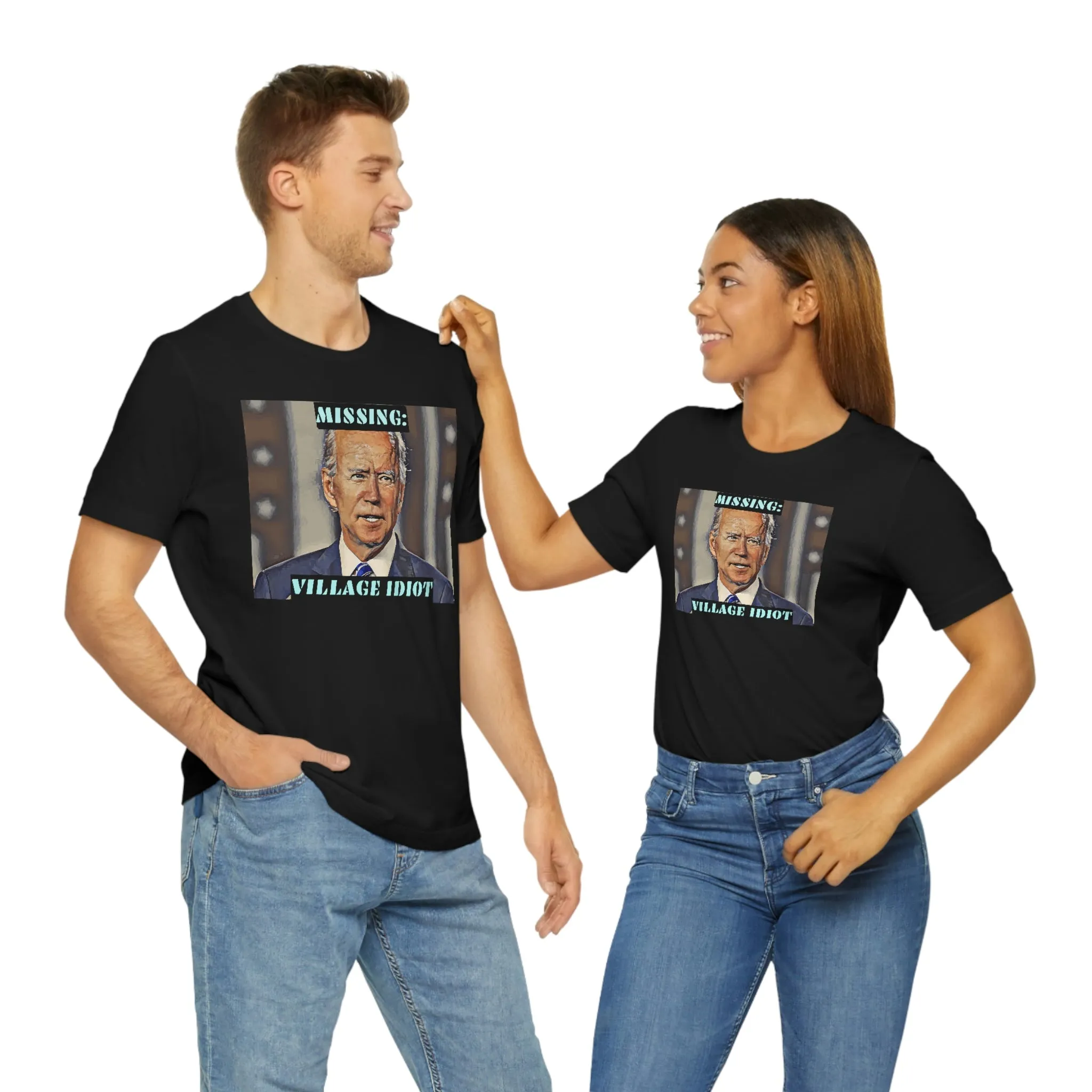 Missing: Village Idiot Short Sleeve Tee