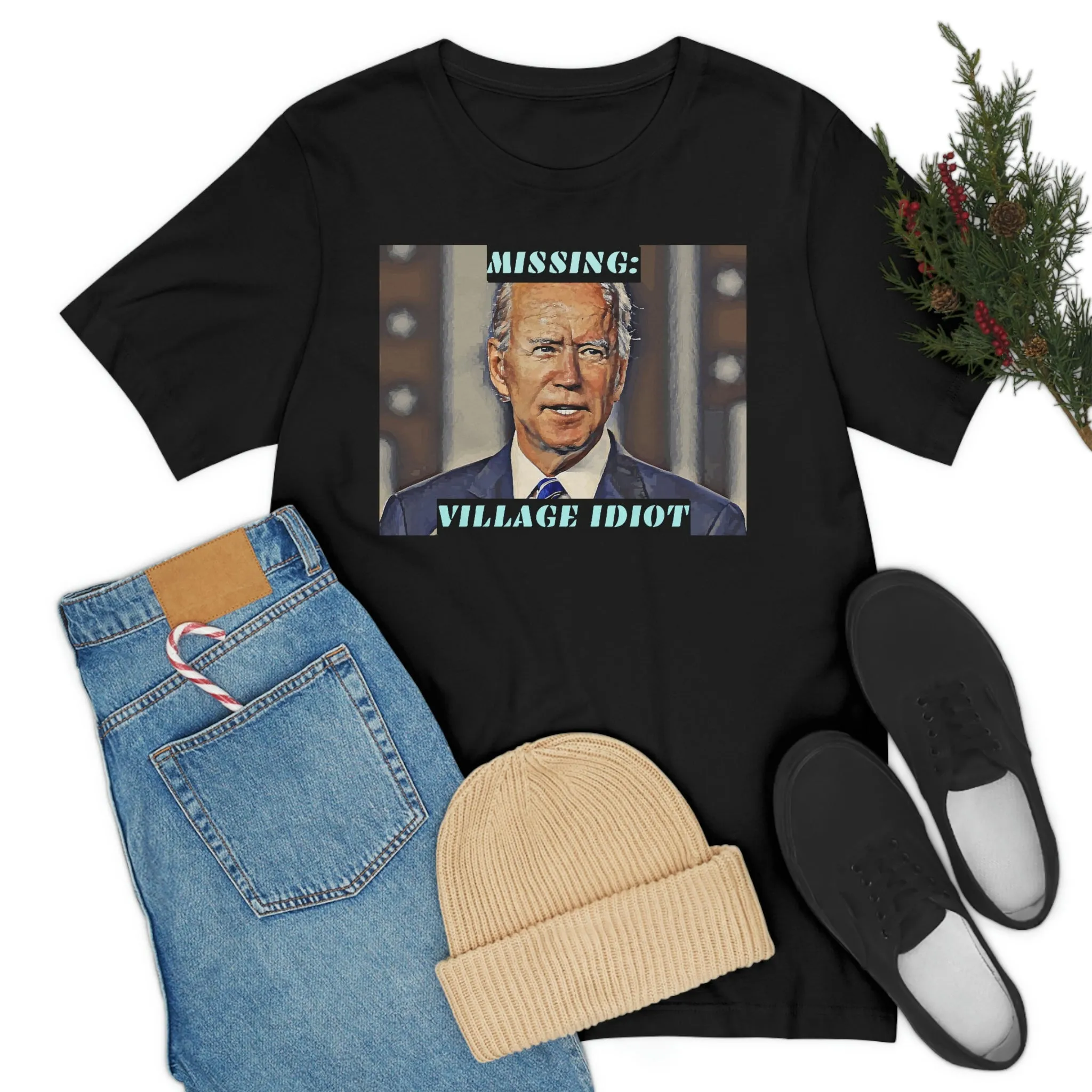 Missing: Village Idiot Short Sleeve Tee