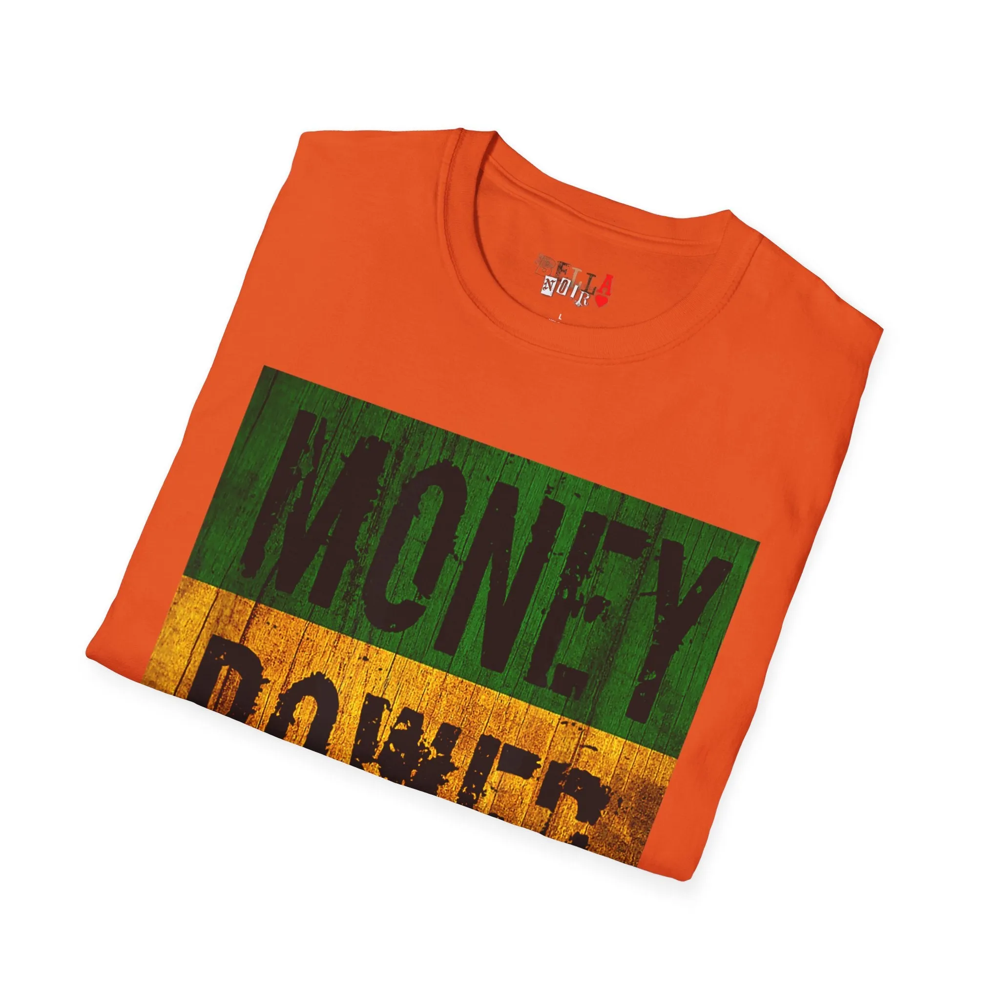 Money Power Respect Unisex Softstyle T-Shirt