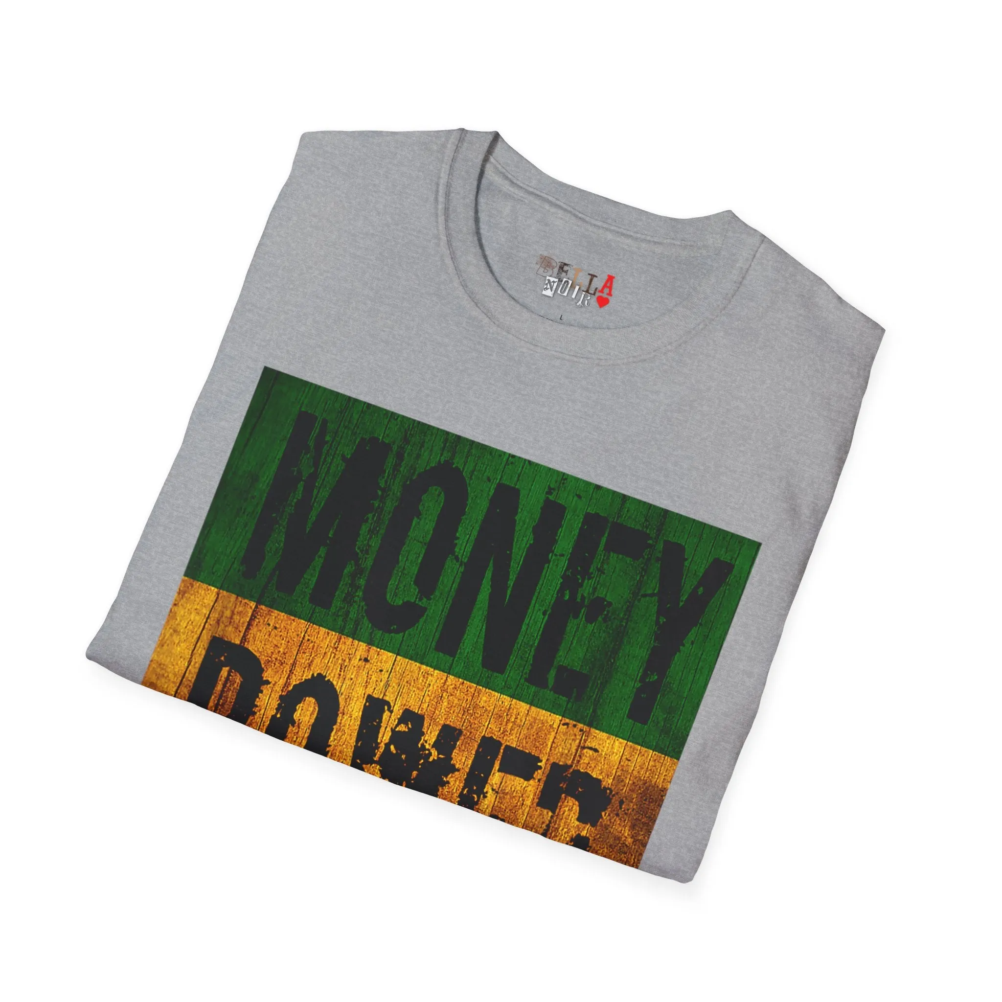 Money Power Respect Unisex Softstyle T-Shirt