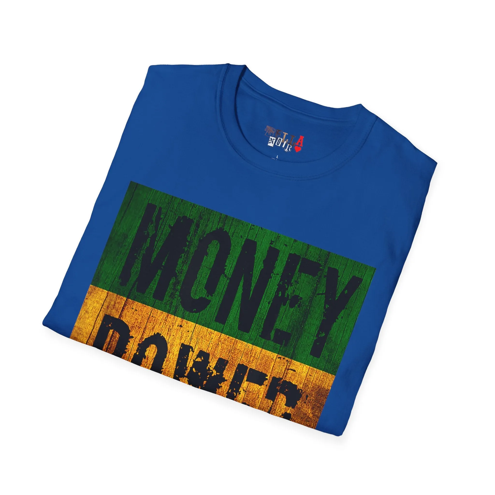 Money Power Respect Unisex Softstyle T-Shirt