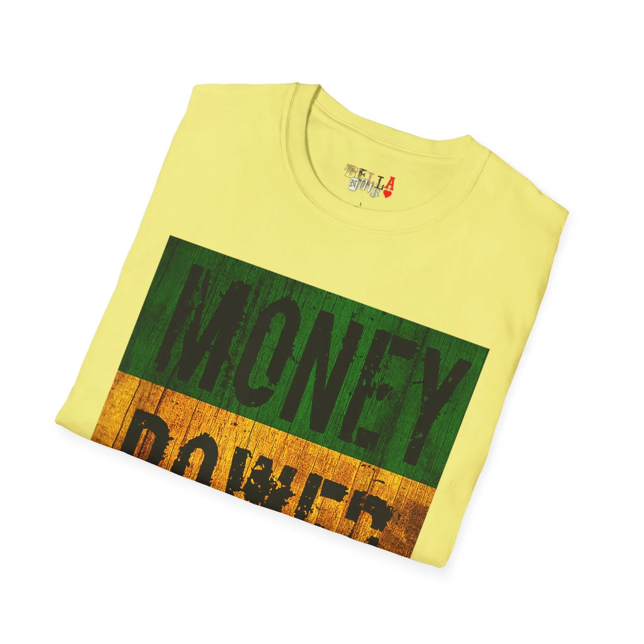 Money Power Respect Unisex Softstyle T-Shirt