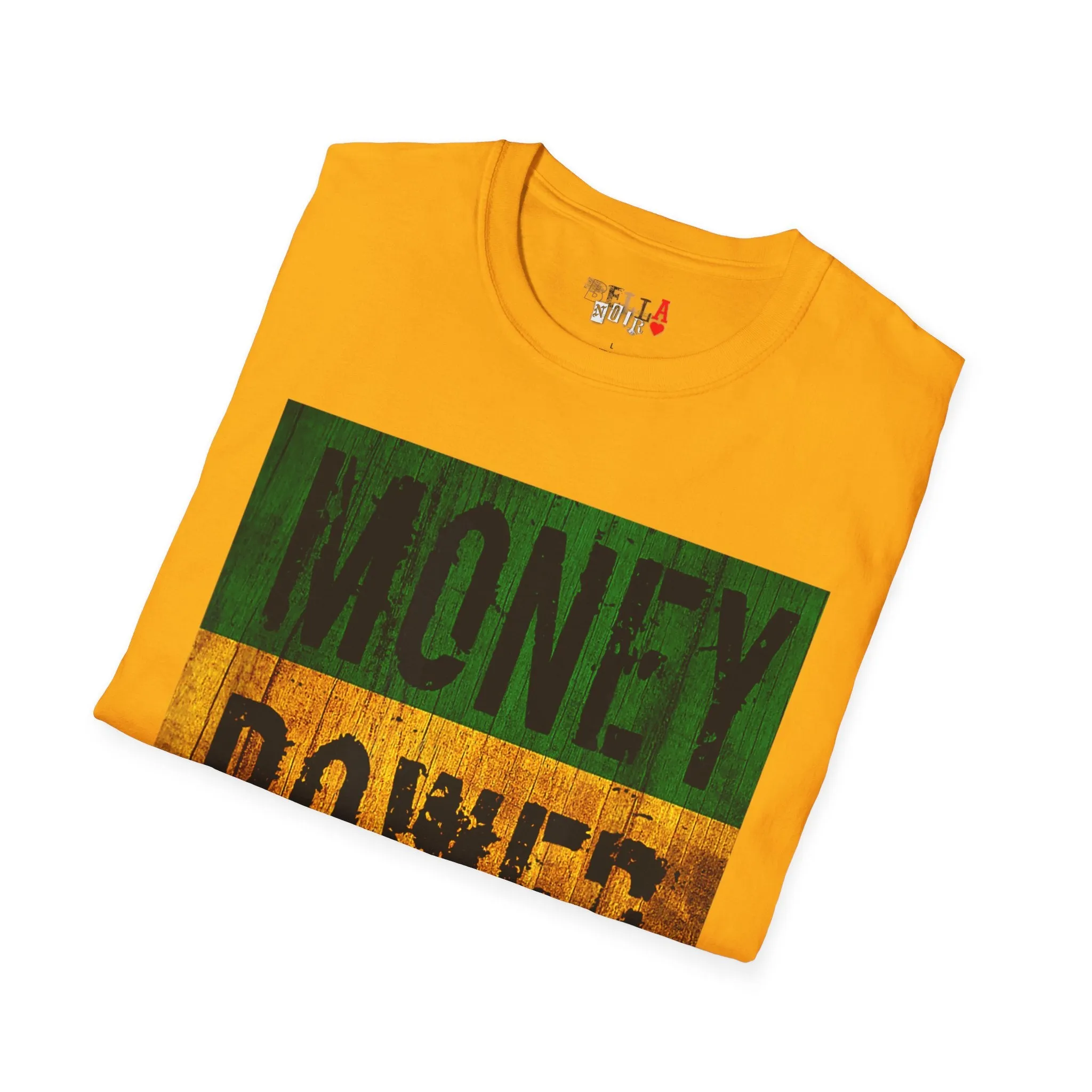 Money Power Respect Unisex Softstyle T-Shirt
