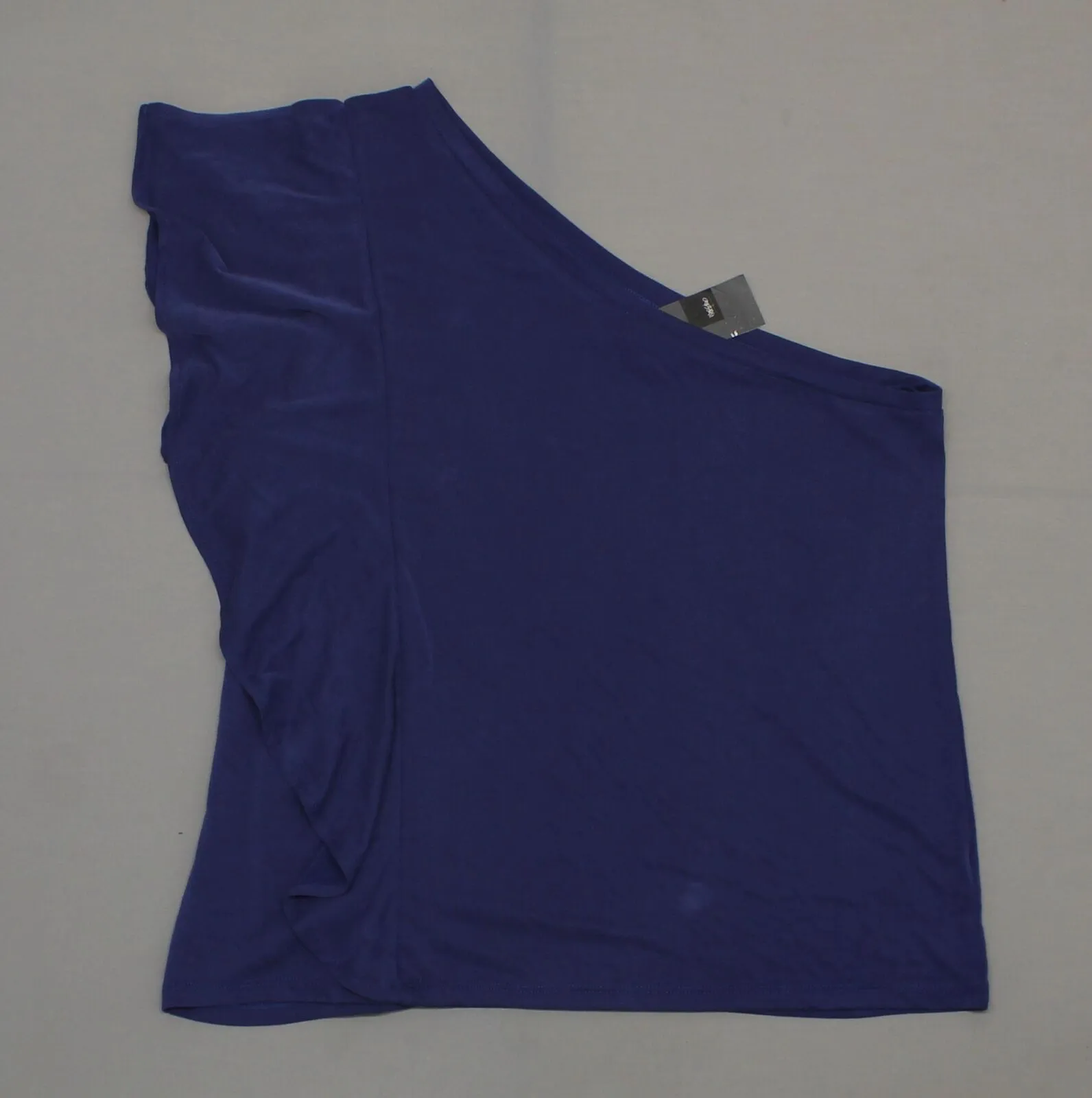 Mossimo Women's Modal Blend One Shoulder Ruffle Top