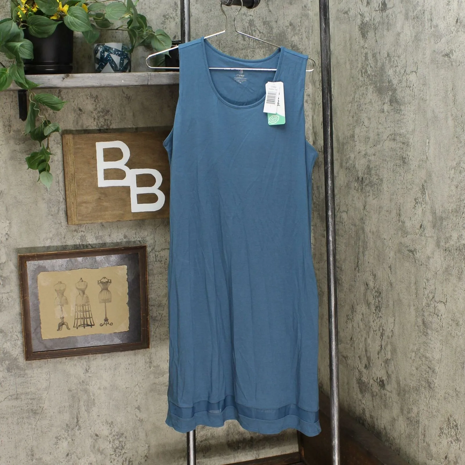 MPG Mondetta Performance Gear Women's Everyday Dress With Built In Bra