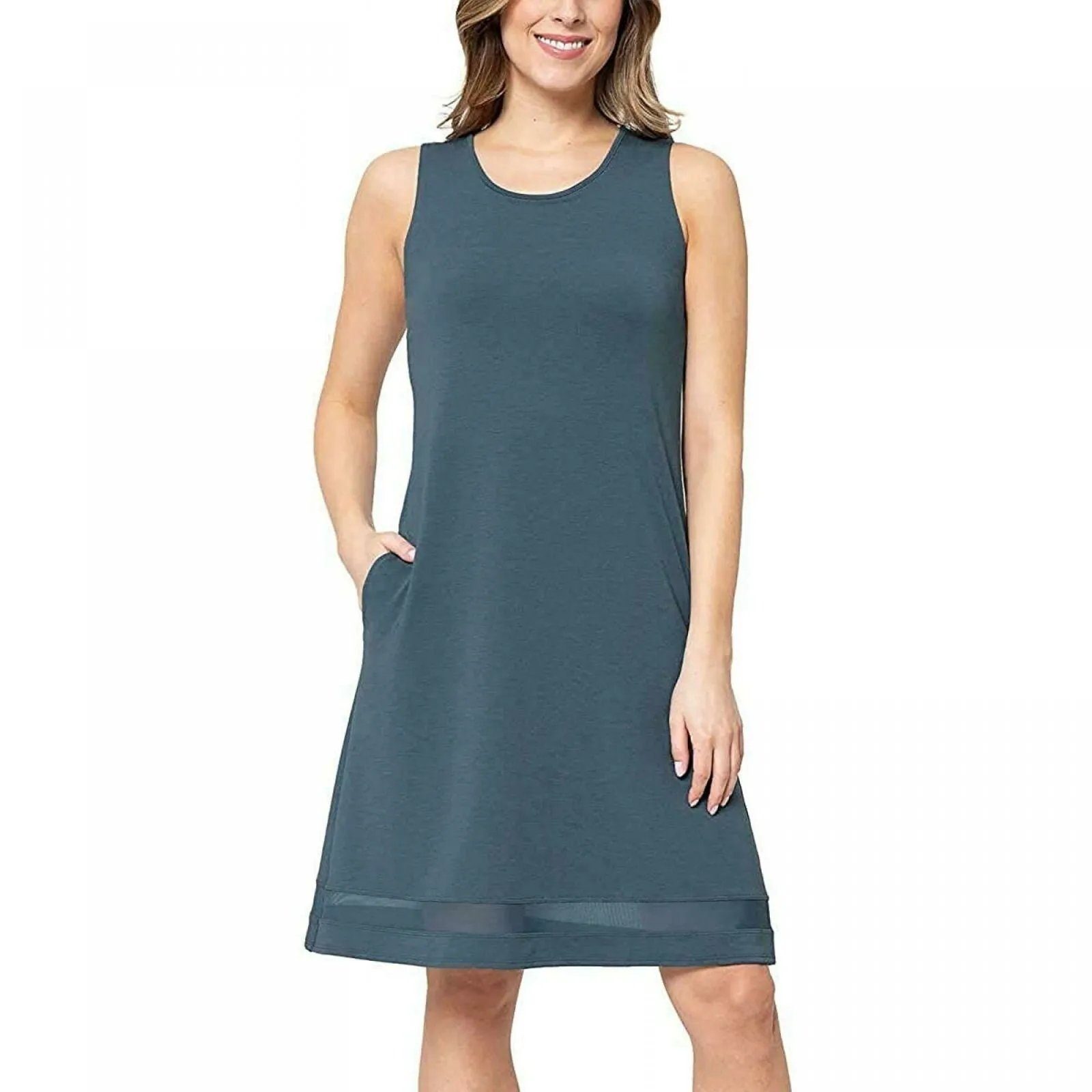 MPG Mondetta Performance Gear Women's Everyday Dress With Built In Bra