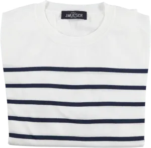 Navy Breton Stripe Long Sleeve T-Shirt