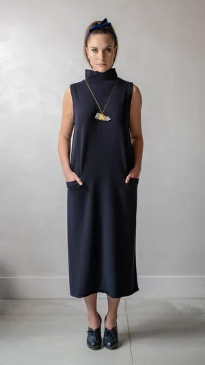 Navy Seamless Dress
