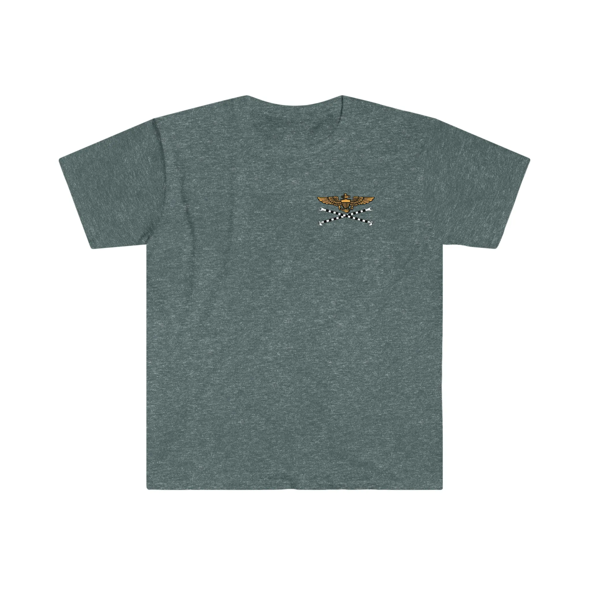Navy Tailhook White SHB T-Shirt