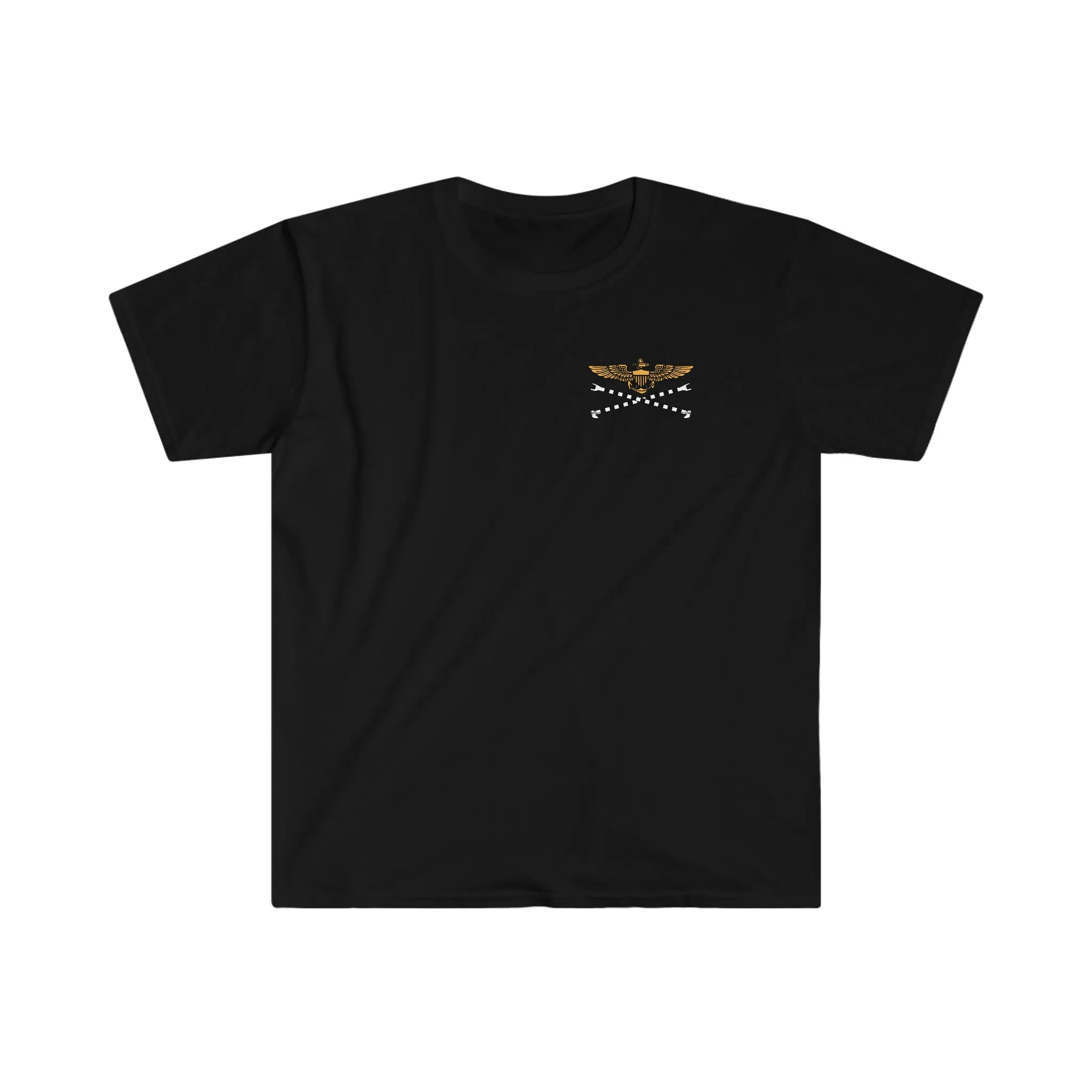 Navy Tailhook White SHB T-Shirt