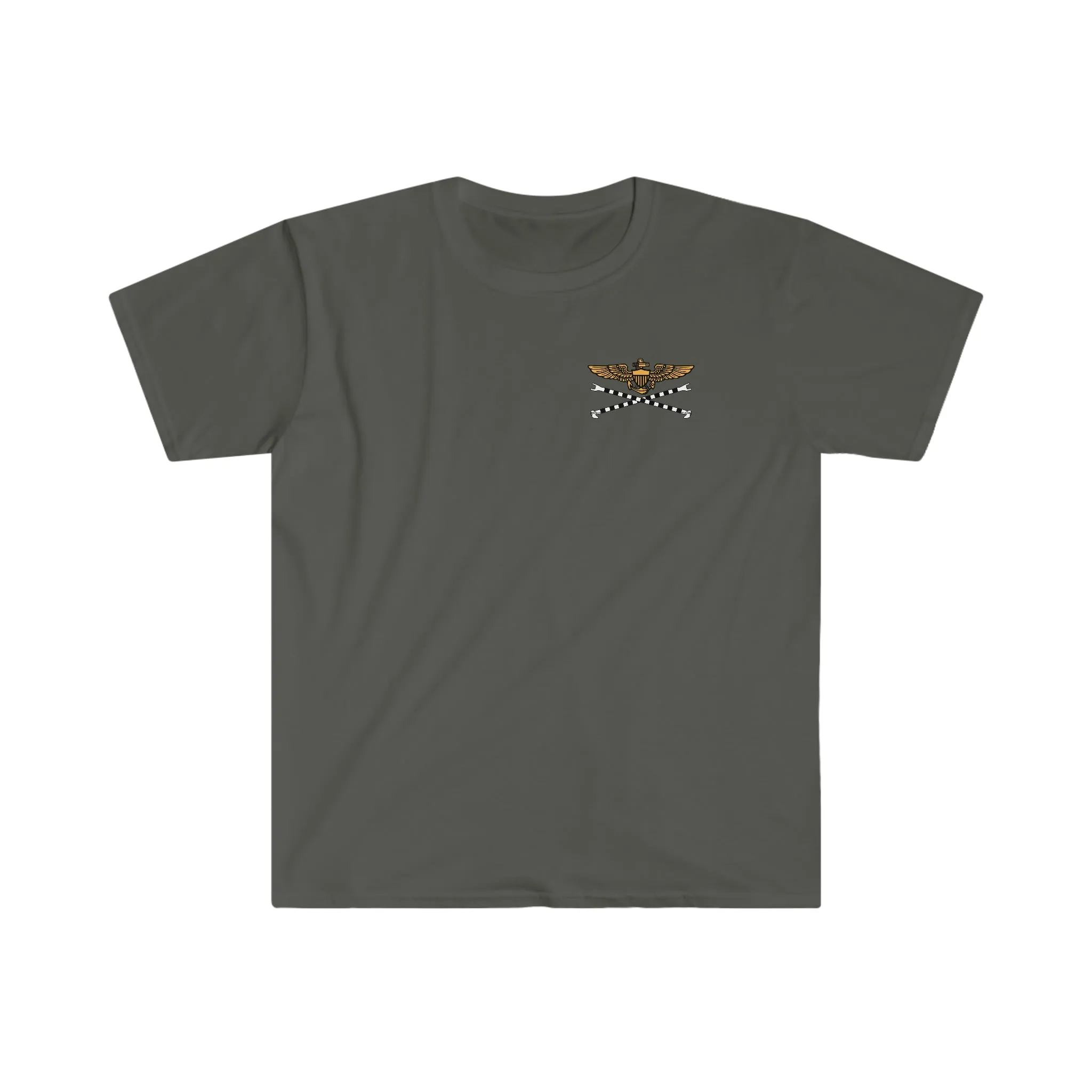 Navy Tailhook White SHB T-Shirt