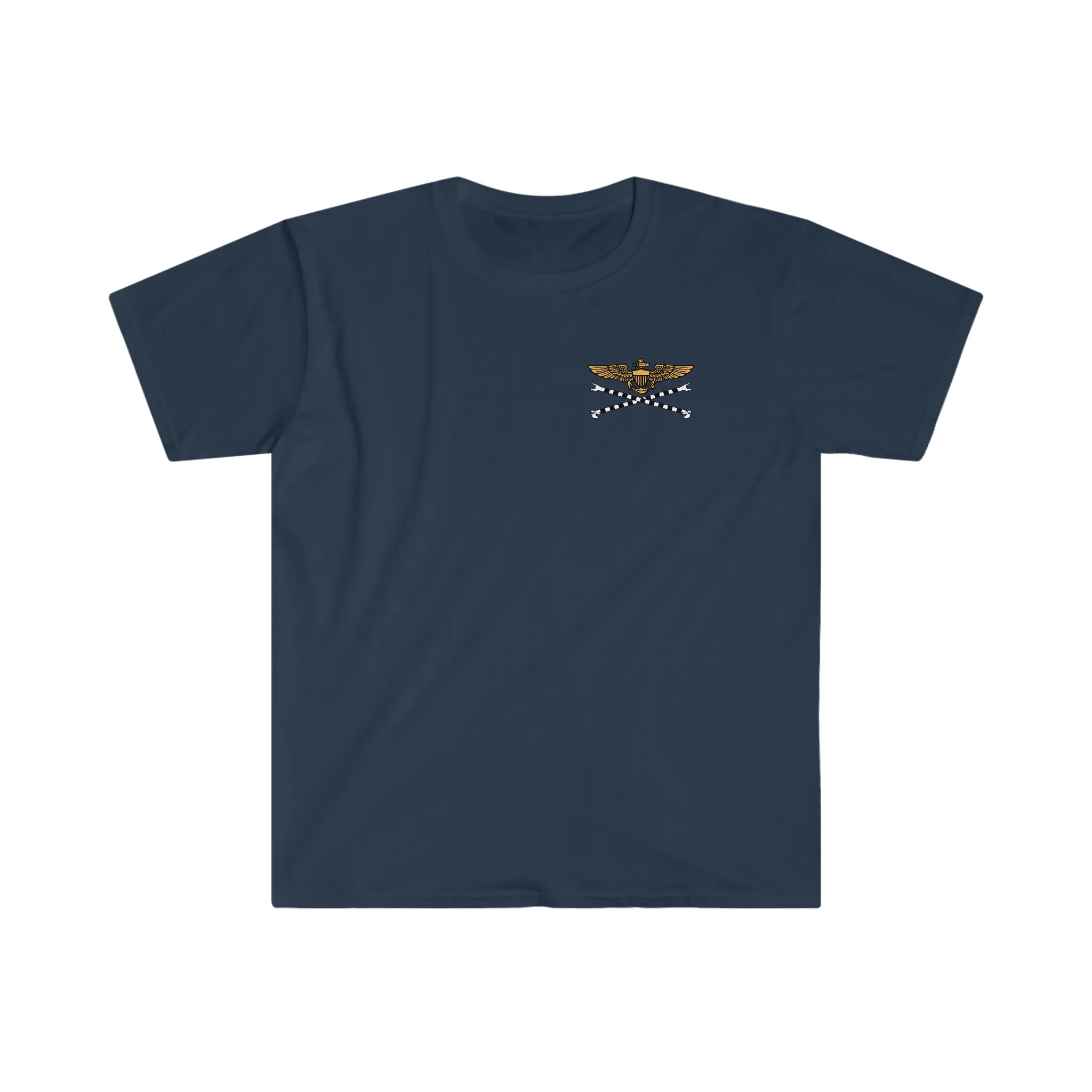 Navy Tailhook White SHB T-Shirt