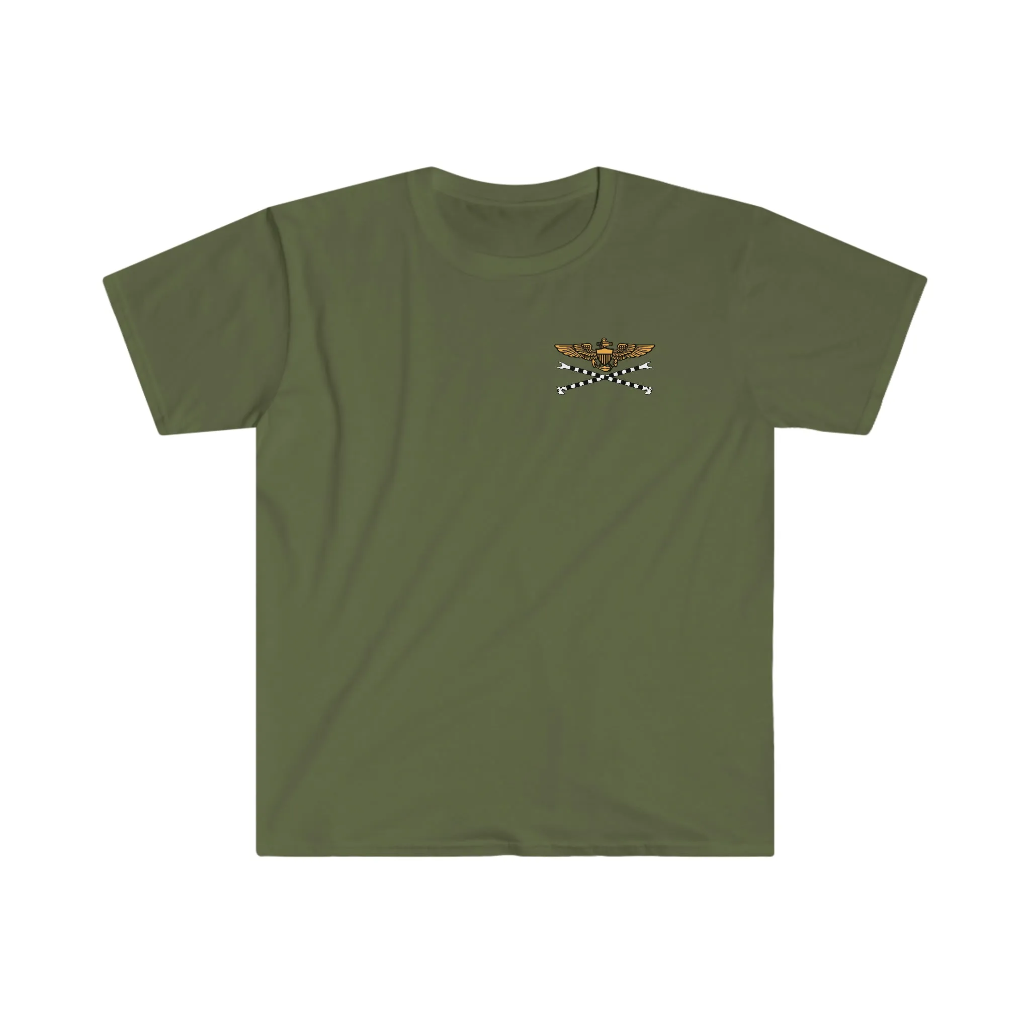 Navy Tailhook White SHB T-Shirt