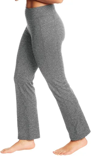 NEW C9 Champion Women's Studio Curvy Fit Yoga Pant, Grey, Breathable, seriously soft, designed for comfort and built to perform. Sz M!