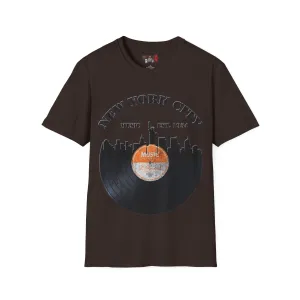 New York City Music Unisex Softstyle T-Shirt