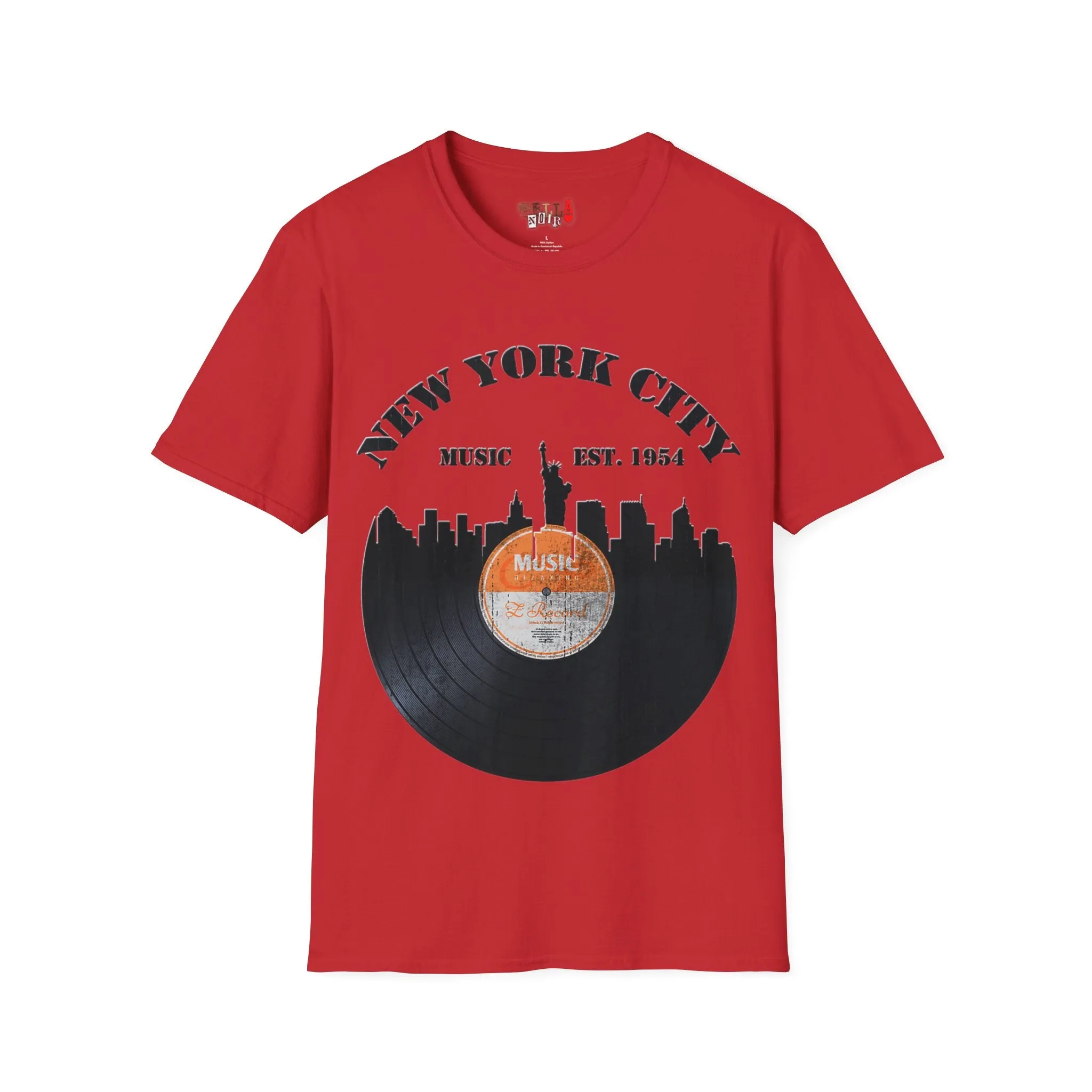 New York City Music Unisex Softstyle T-Shirt