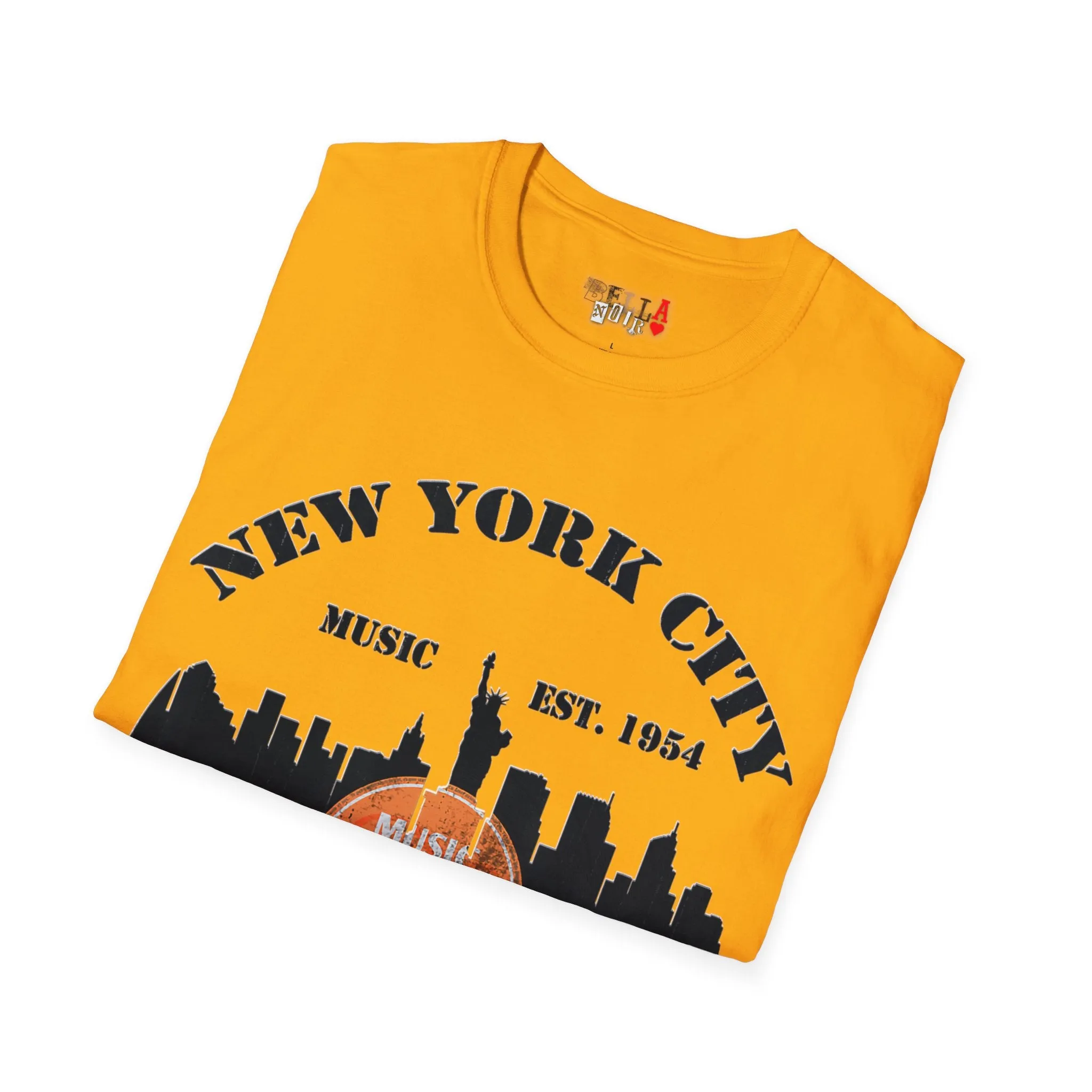 New York City Music Unisex Softstyle T-Shirt