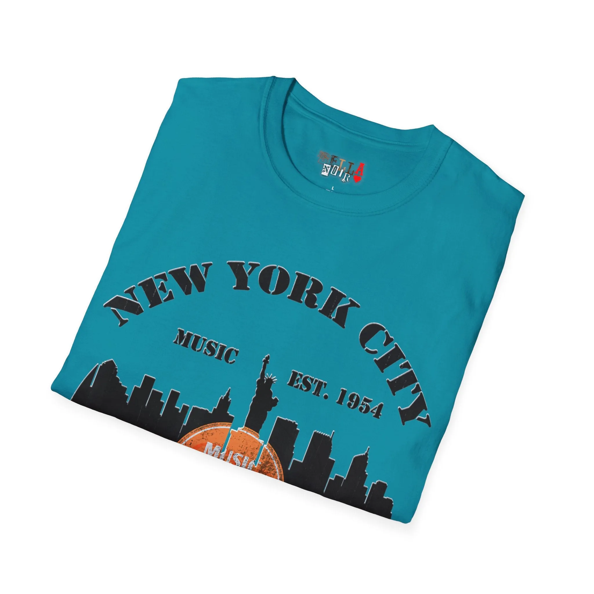 New York City Music Unisex Softstyle T-Shirt