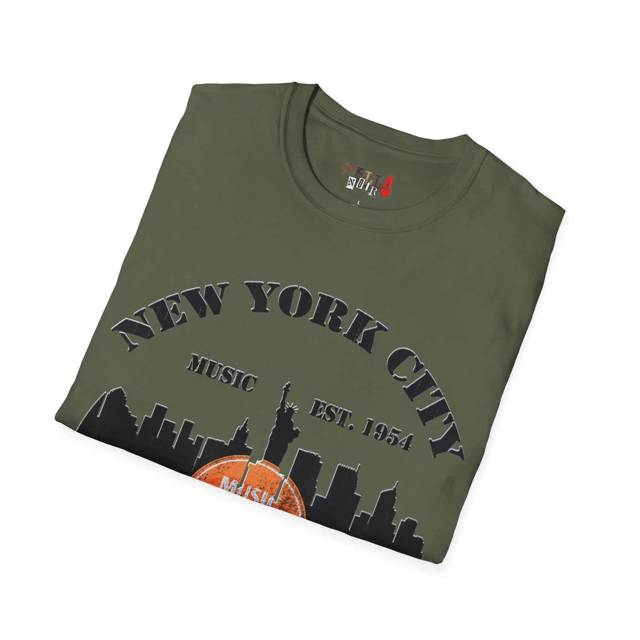 New York City Music Unisex Softstyle T-Shirt