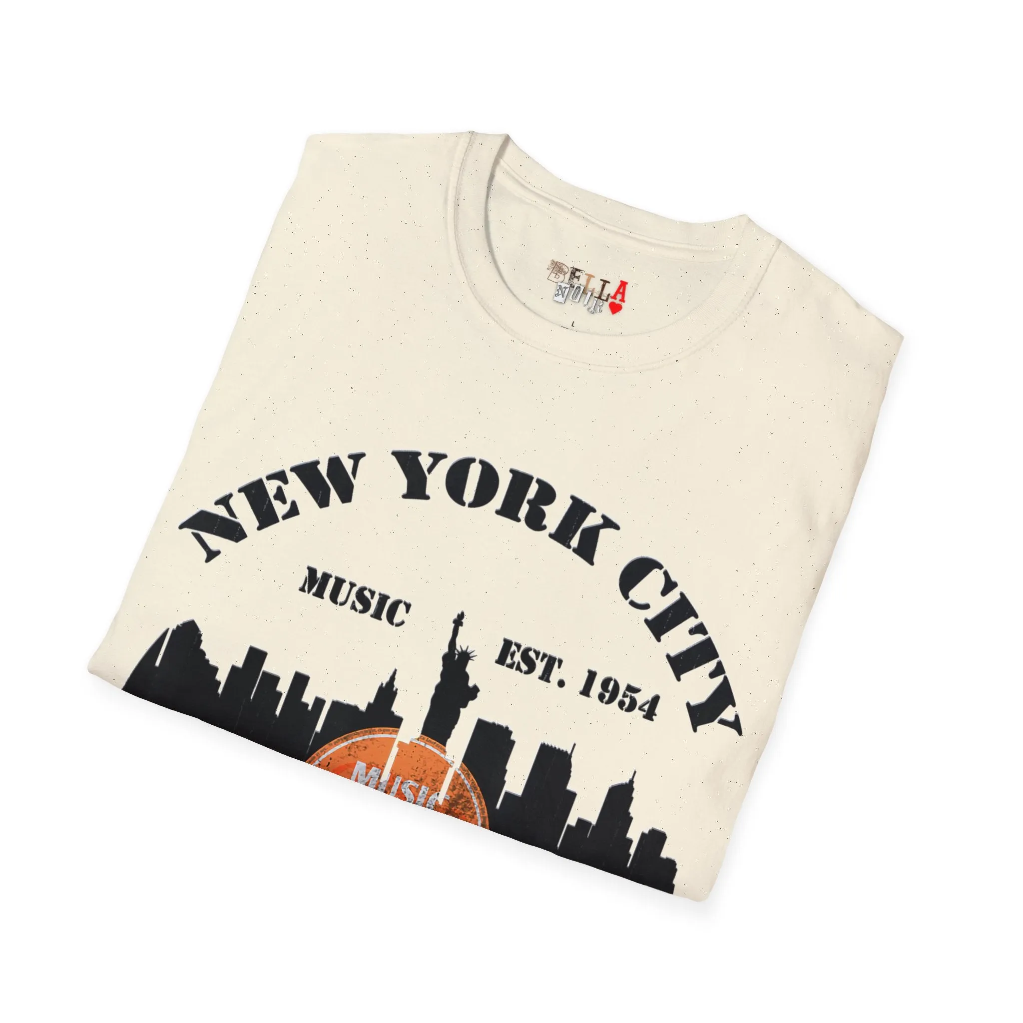 New York City Music Unisex Softstyle T-Shirt
