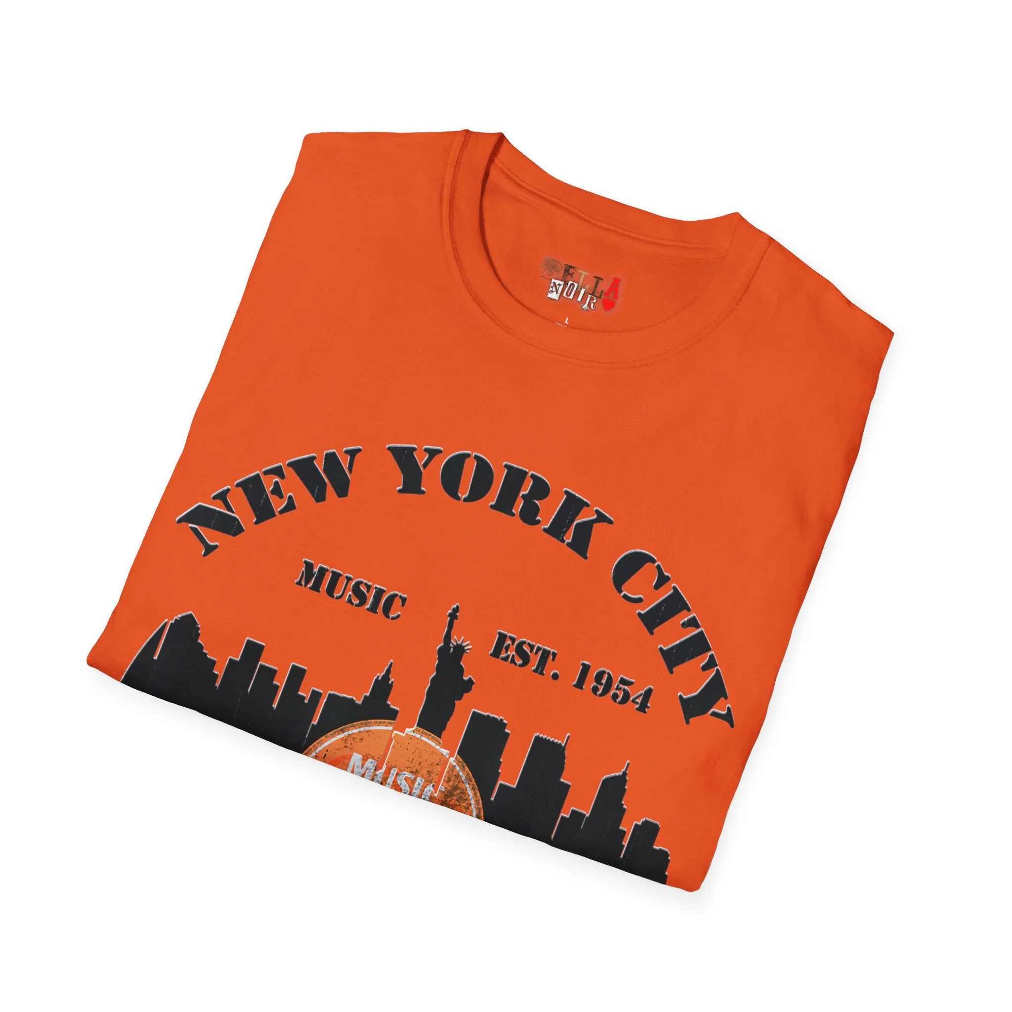 New York City Music Unisex Softstyle T-Shirt
