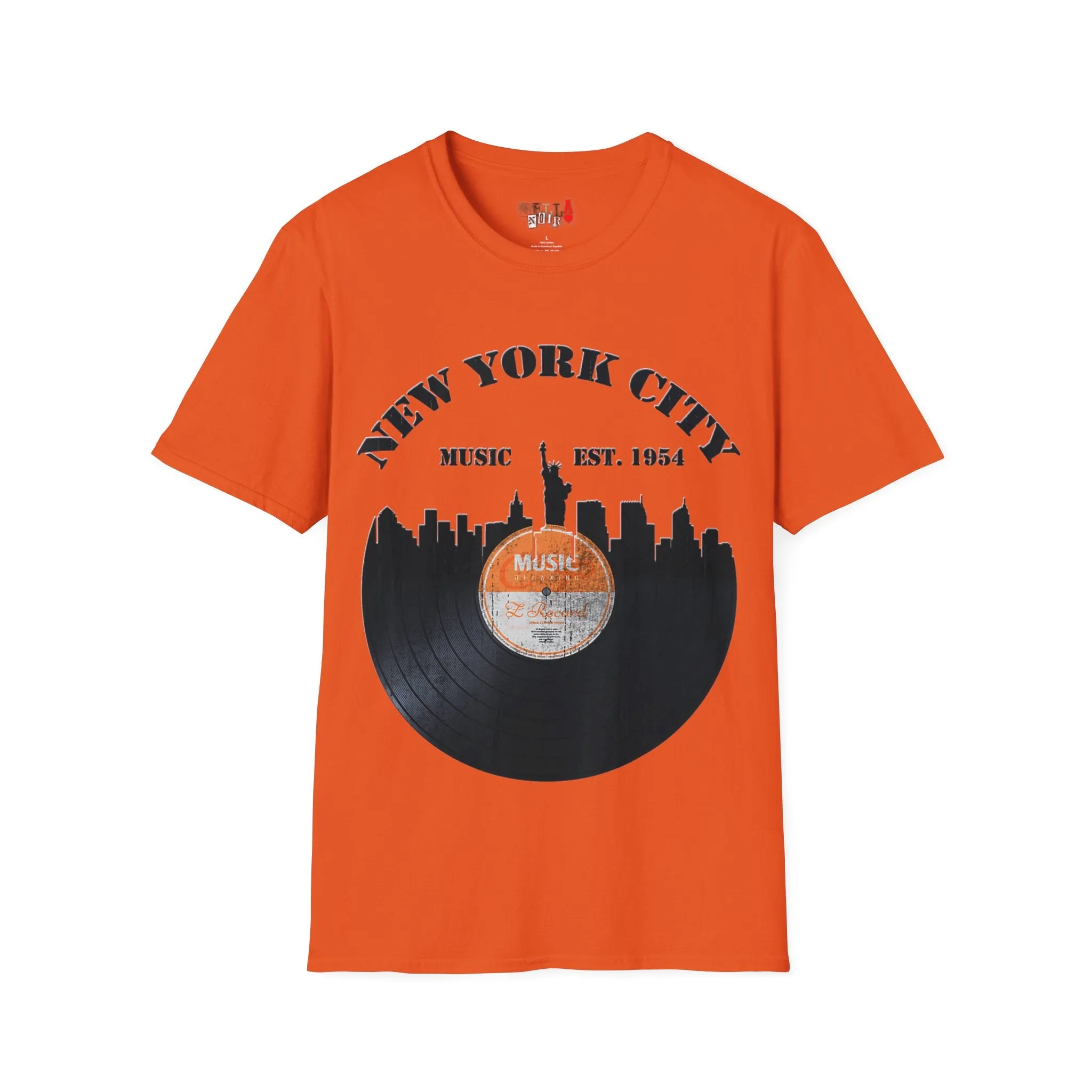 New York City Music Unisex Softstyle T-Shirt