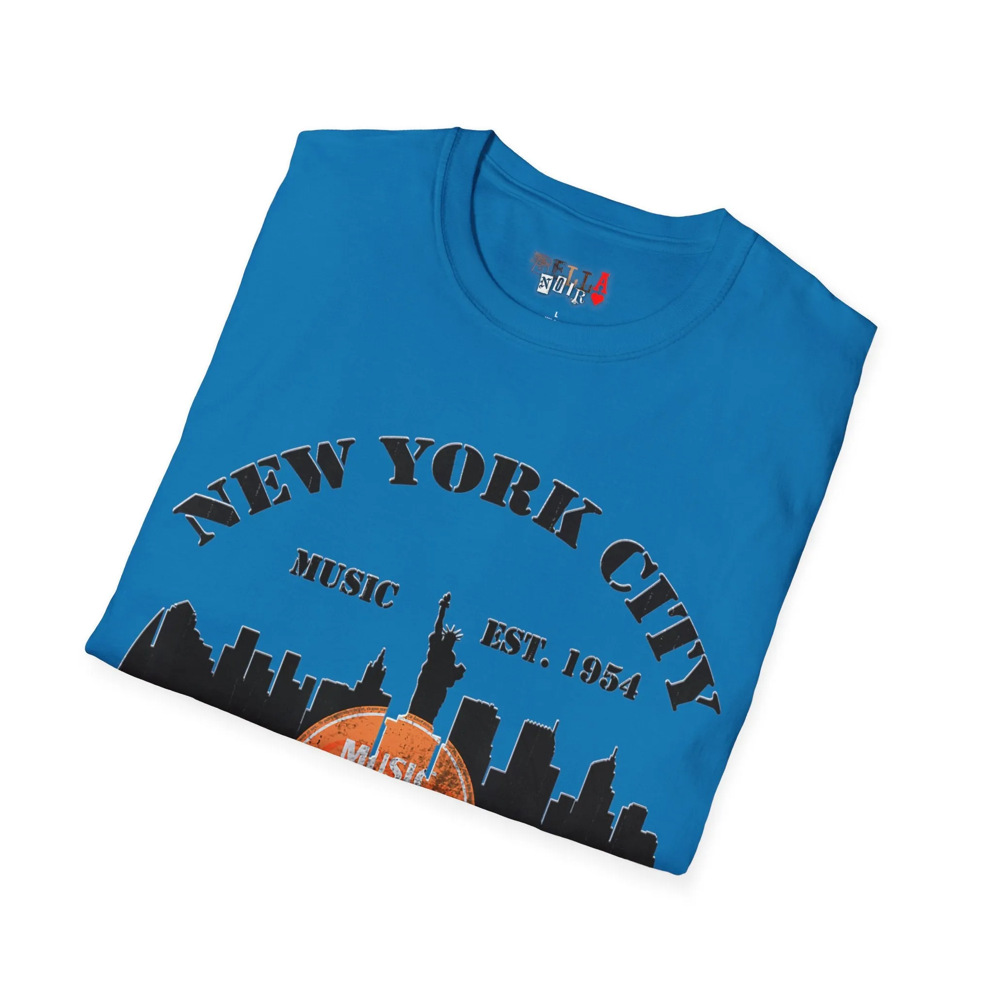 New York City Music Unisex Softstyle T-Shirt