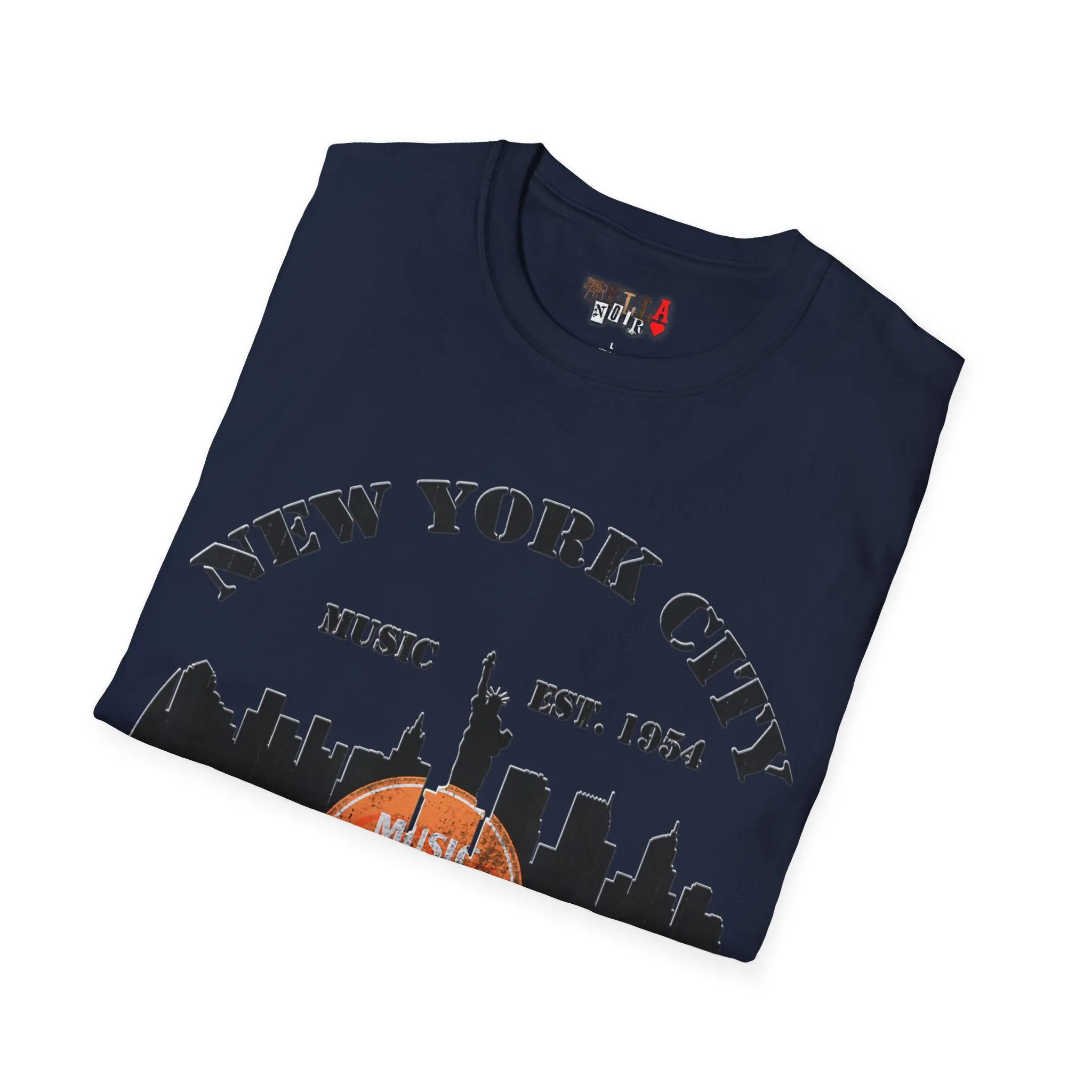 New York City Music Unisex Softstyle T-Shirt