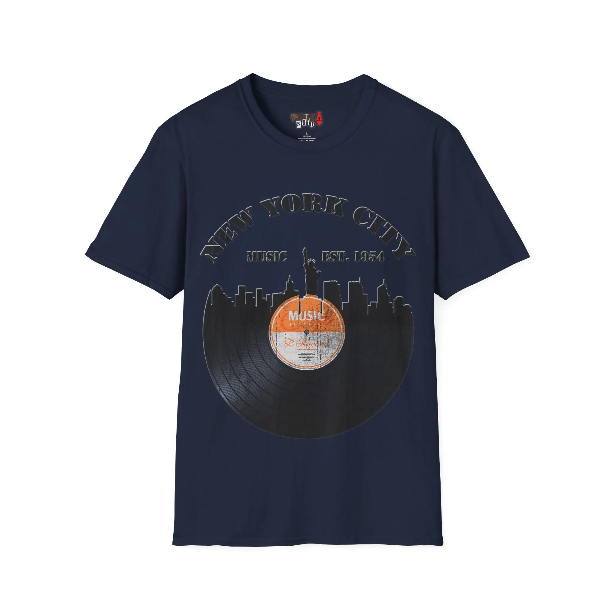 New York City Music Unisex Softstyle T-Shirt