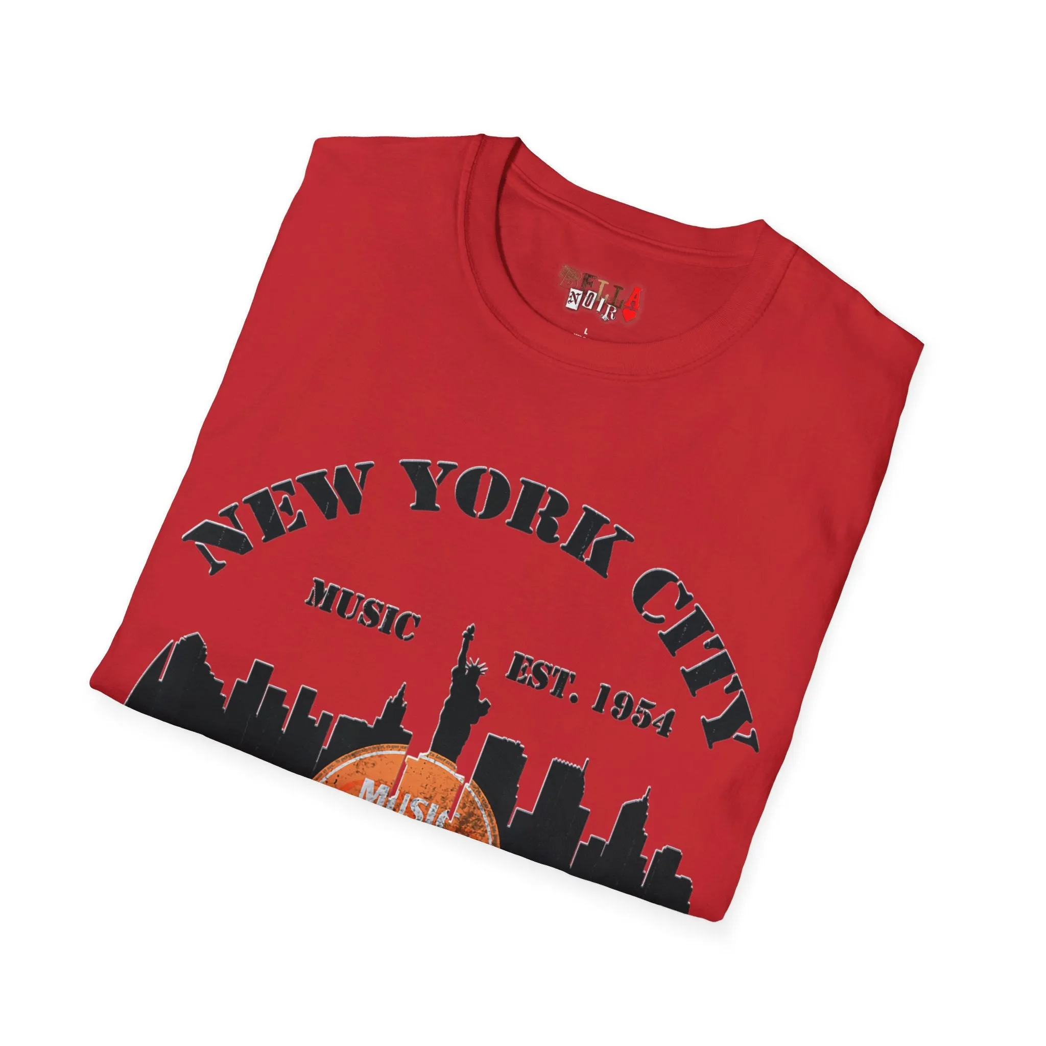 New York City Music Unisex Softstyle T-Shirt