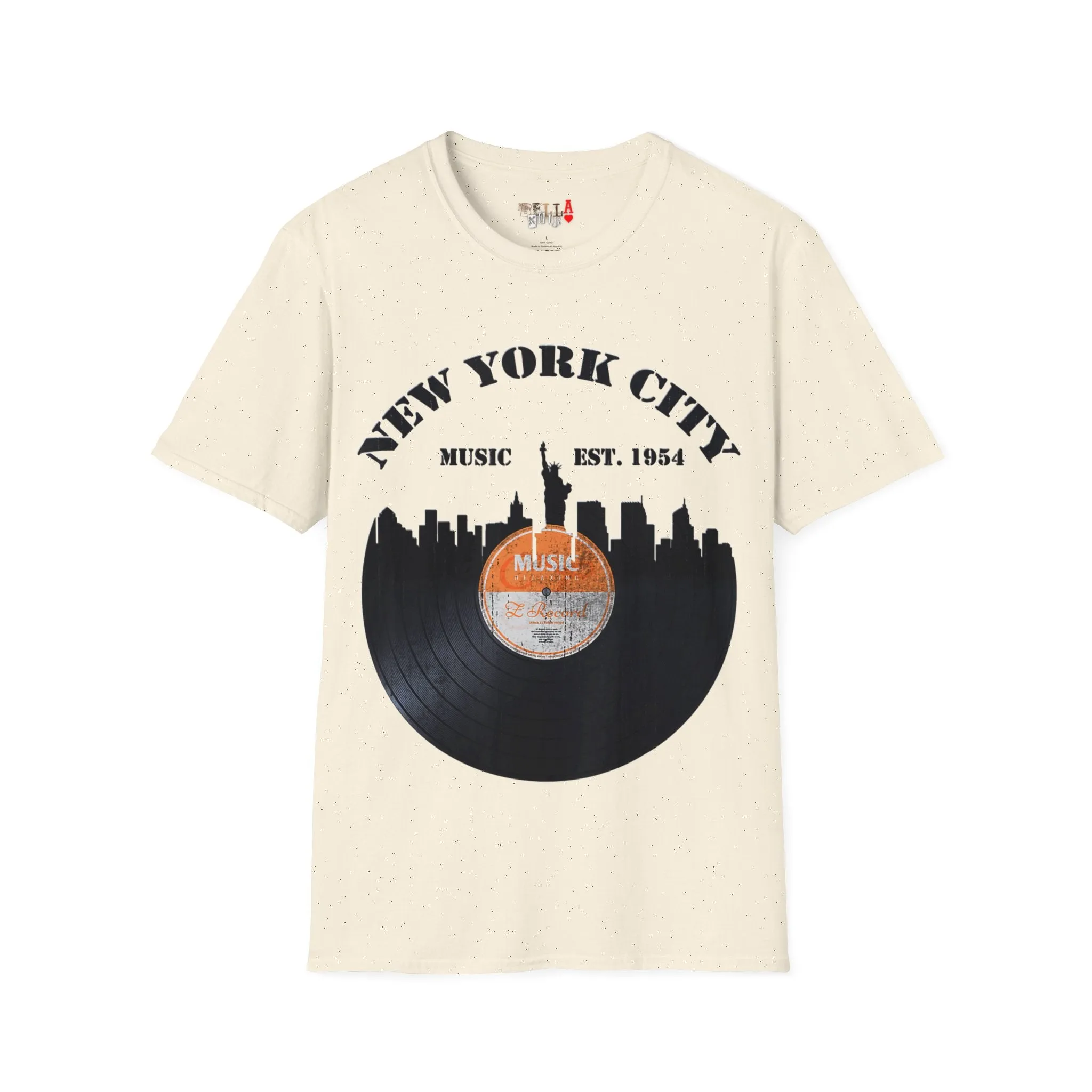 New York City Music Unisex Softstyle T-Shirt