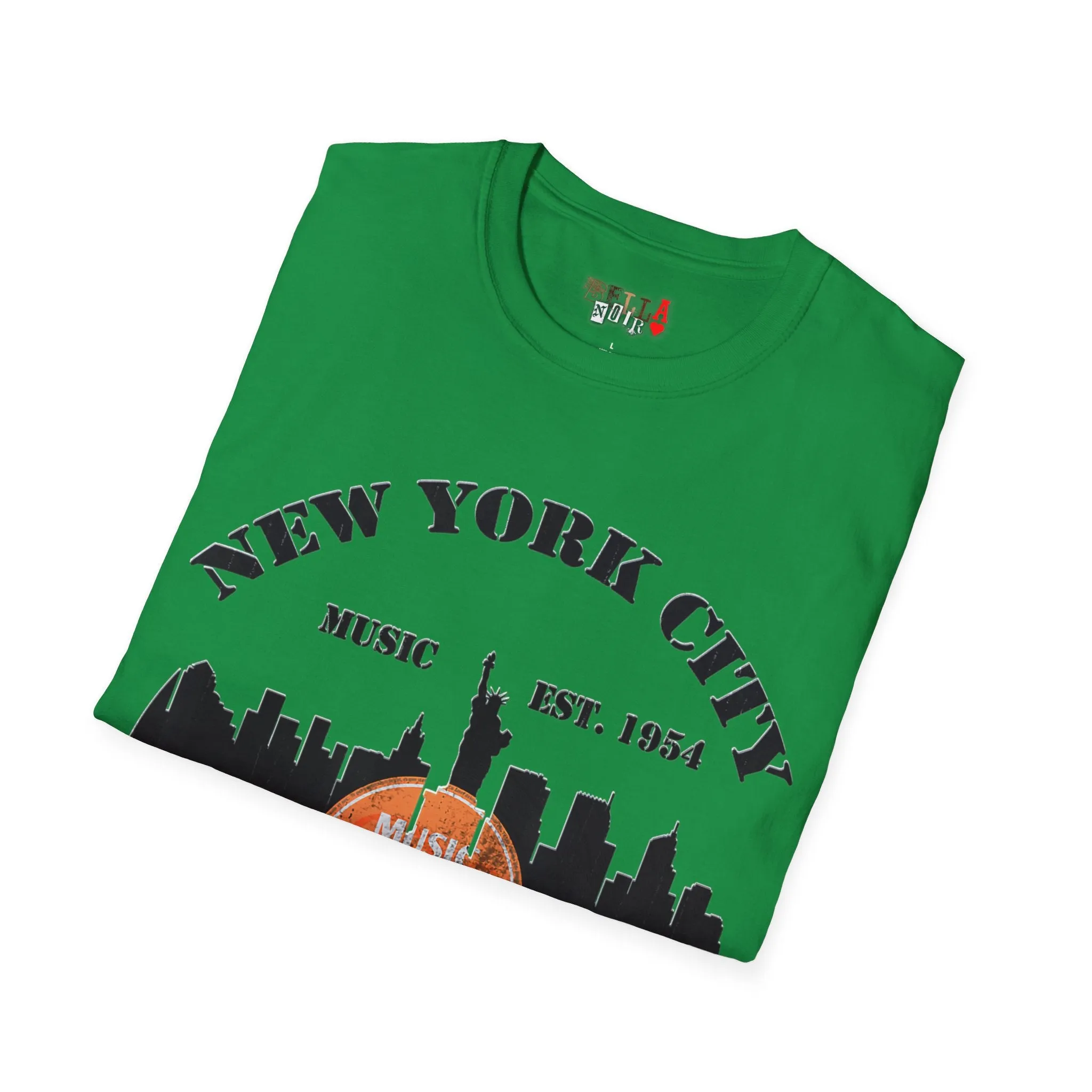 New York City Music Unisex Softstyle T-Shirt